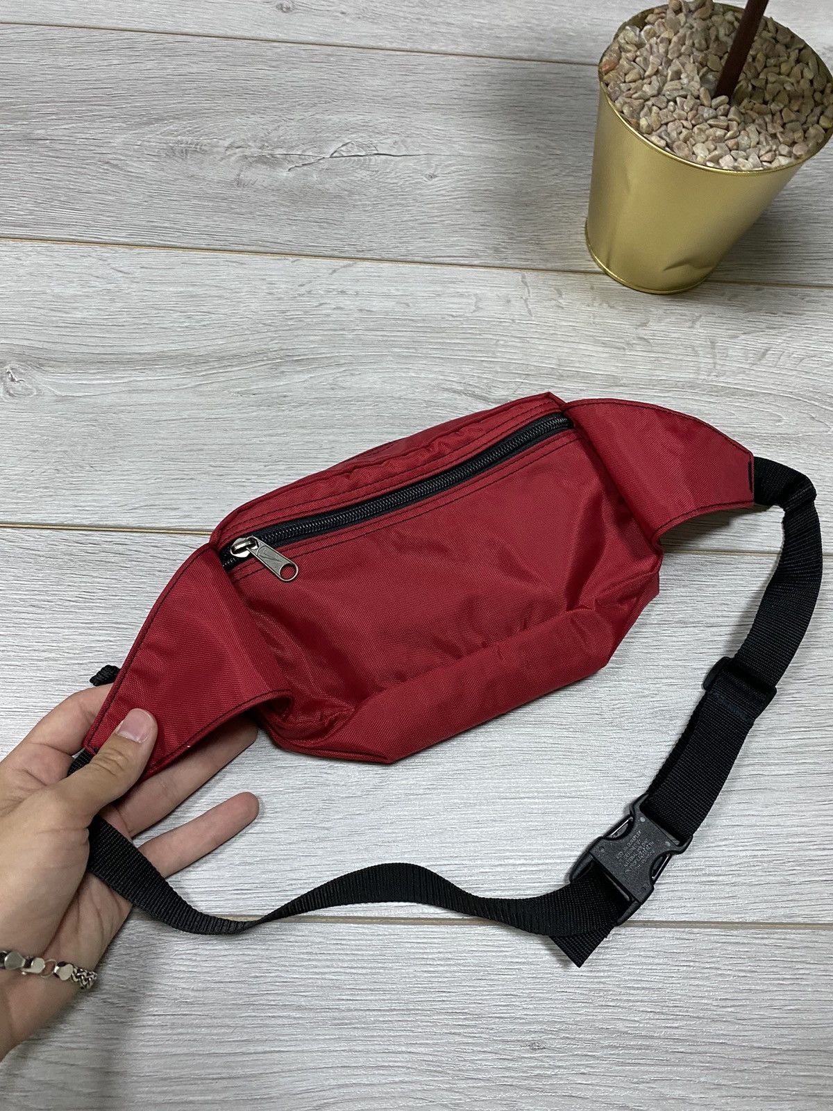 Nike Nike vintage 1990 waist bag big swoosh Size ONE SIZE - 8 Thumbnail
