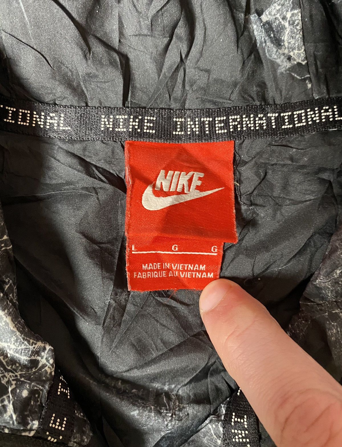 Nike Nike Vintage Track Jacket Black, Windbreaker Men‘s Size US L / EU 52-54 / 3 - 5 Thumbnail