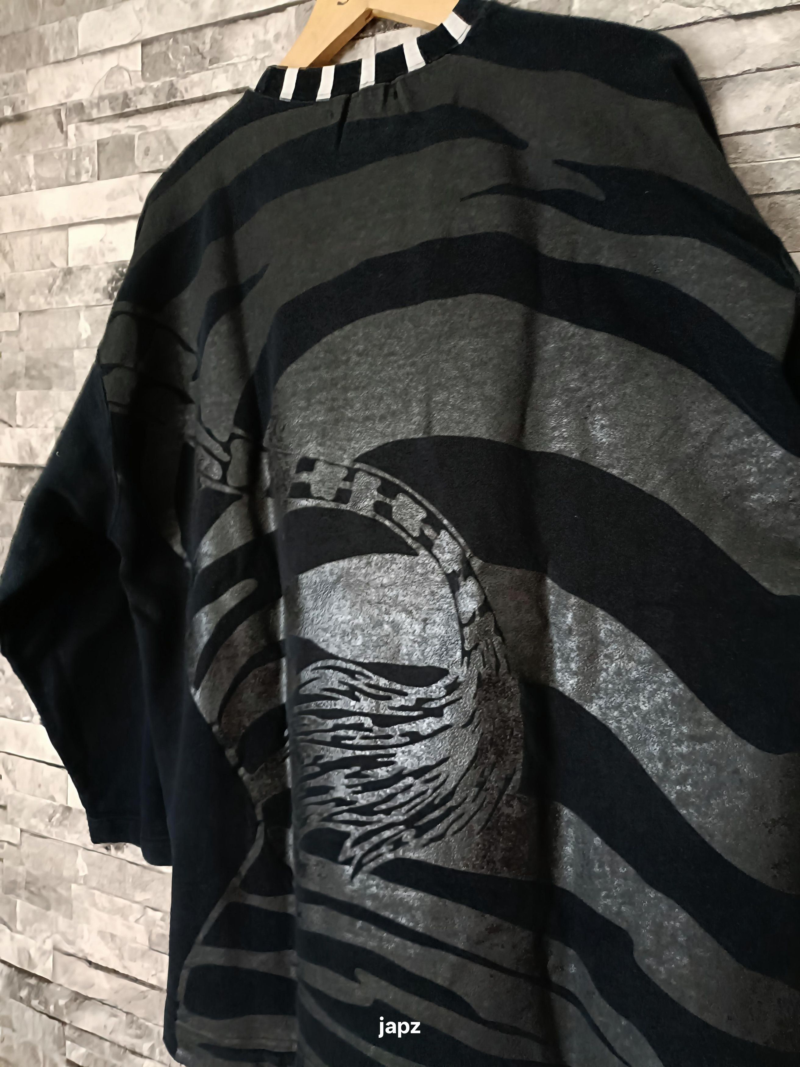 Kansai Yamamoto × Vintage Vintage Kansai yamamoto sport zebra sweater Size US M / EU 48-50 / 2 - 3 Thumbnail