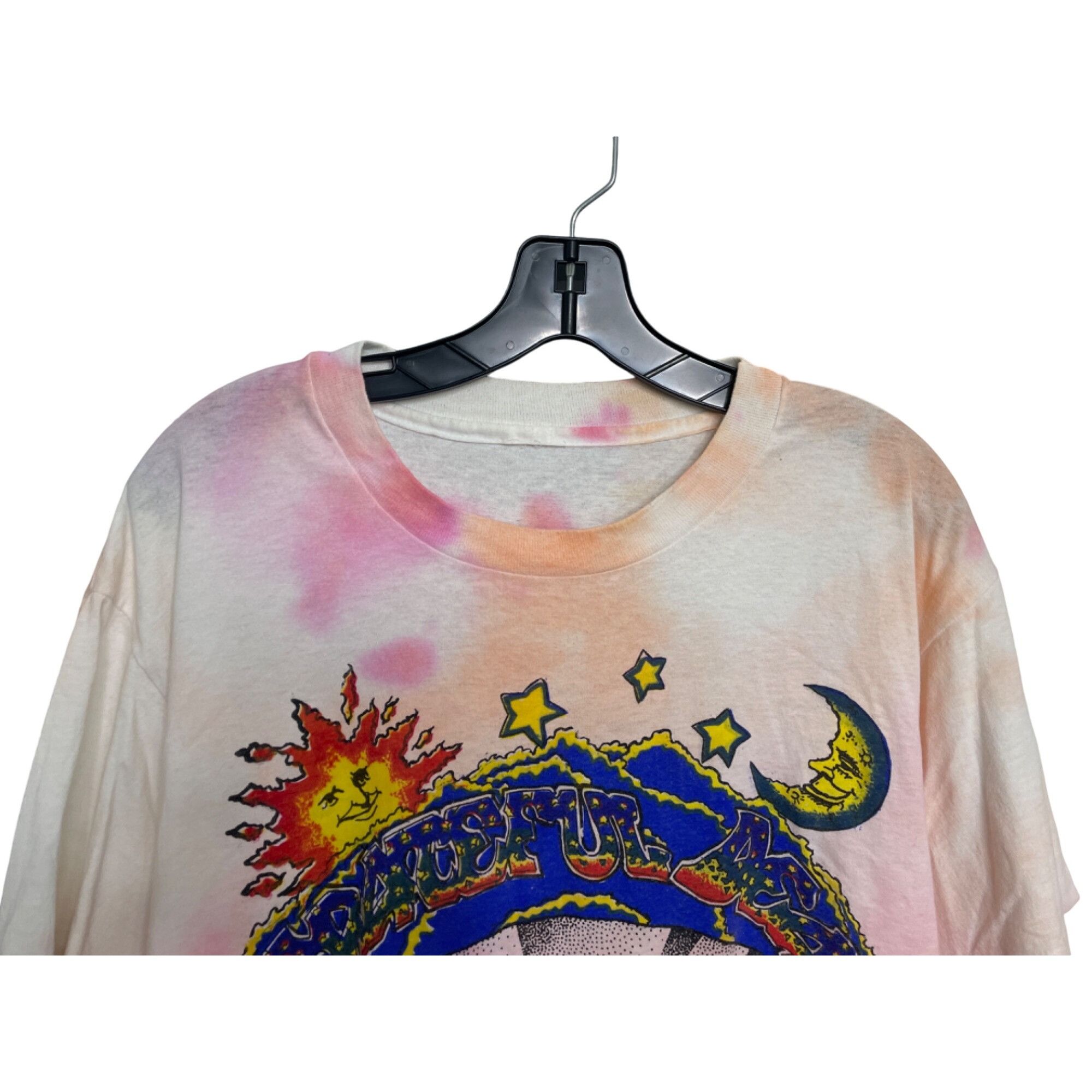 Grateful Dead RARE Vintage Grateful Dead Summer Tour 93 1993 Tie-Dye TShir Size US L / EU 52-54 / 3 - 7 Thumbnail