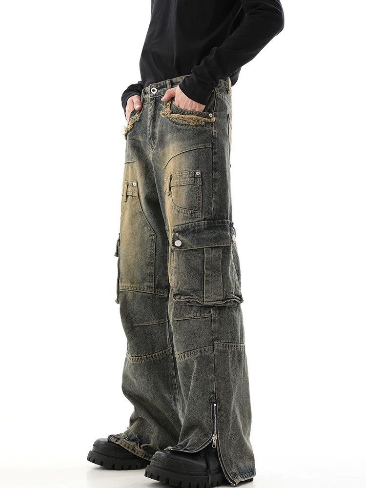 Japanese Brand × Vintage Retro punk pants Size US 31 - 1 Thumbnail