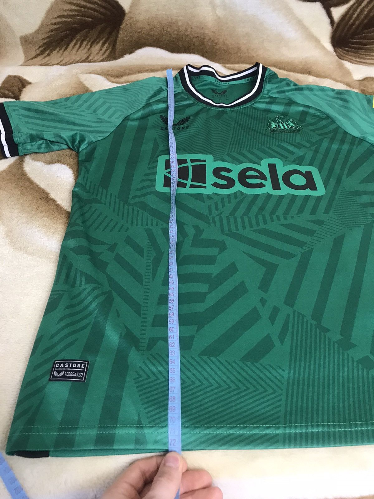 Vintage 🔥 Newcastle United Castore Sela Jersey T Shirt Size US L / EU 52-54 / 3 - 11 Thumbnail