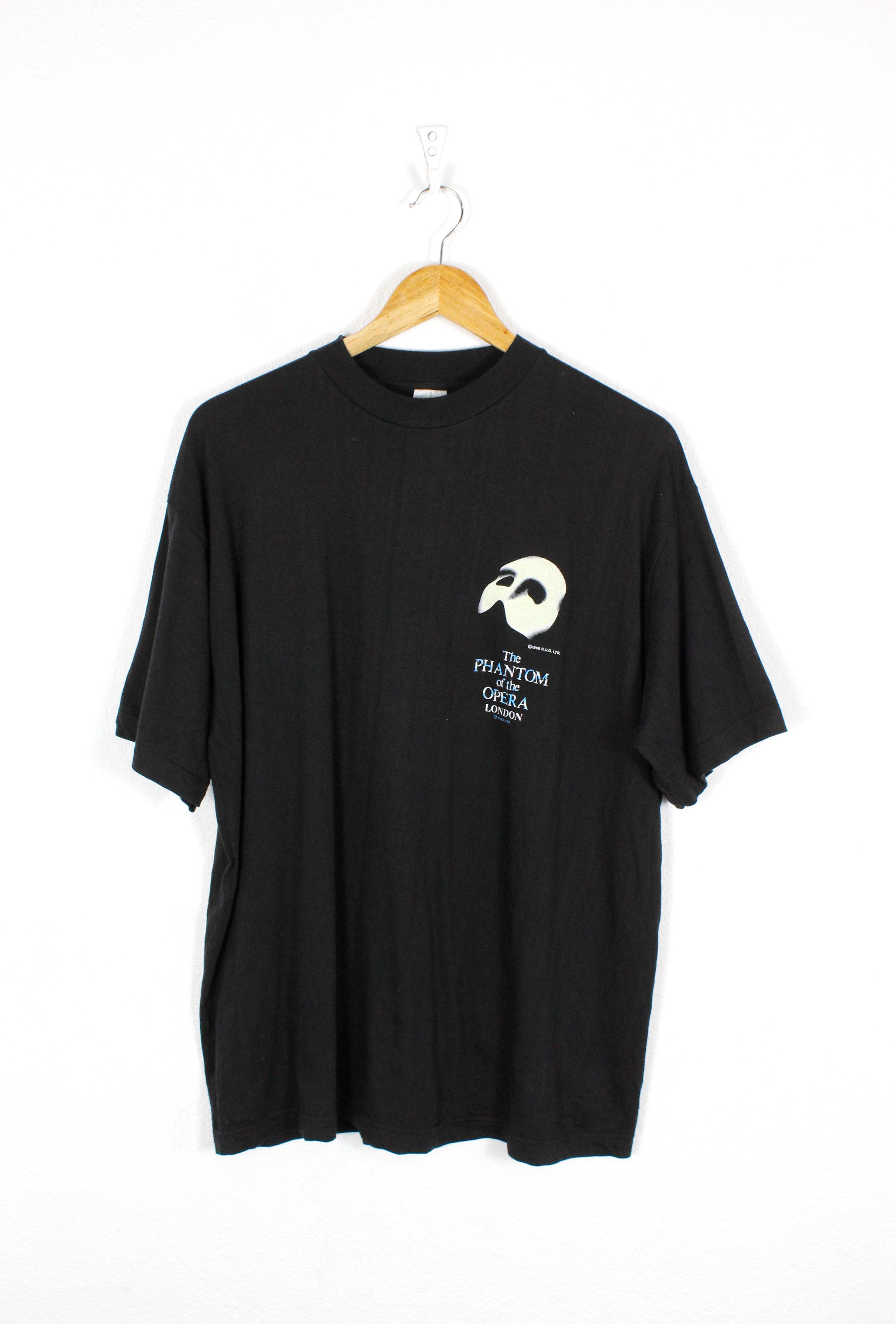 Vintage Vintage 1988 Phantom of the Opera Graphic Tee T-shirt 80s Size US L / EU 52-54 / 3 - 1 Thumbnail