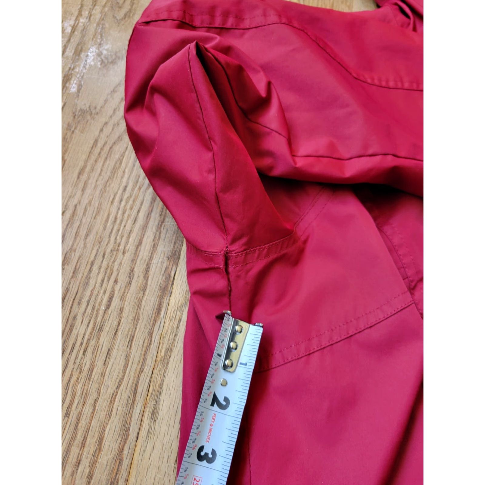 Free Country VINTAGE Free Country Jacket Reversible Women XL Red Black Fleece Hood Windbreaker Long Sleeve Polyester Size XL / US 12-14 / IT 48-50 - 5 Thumbnail