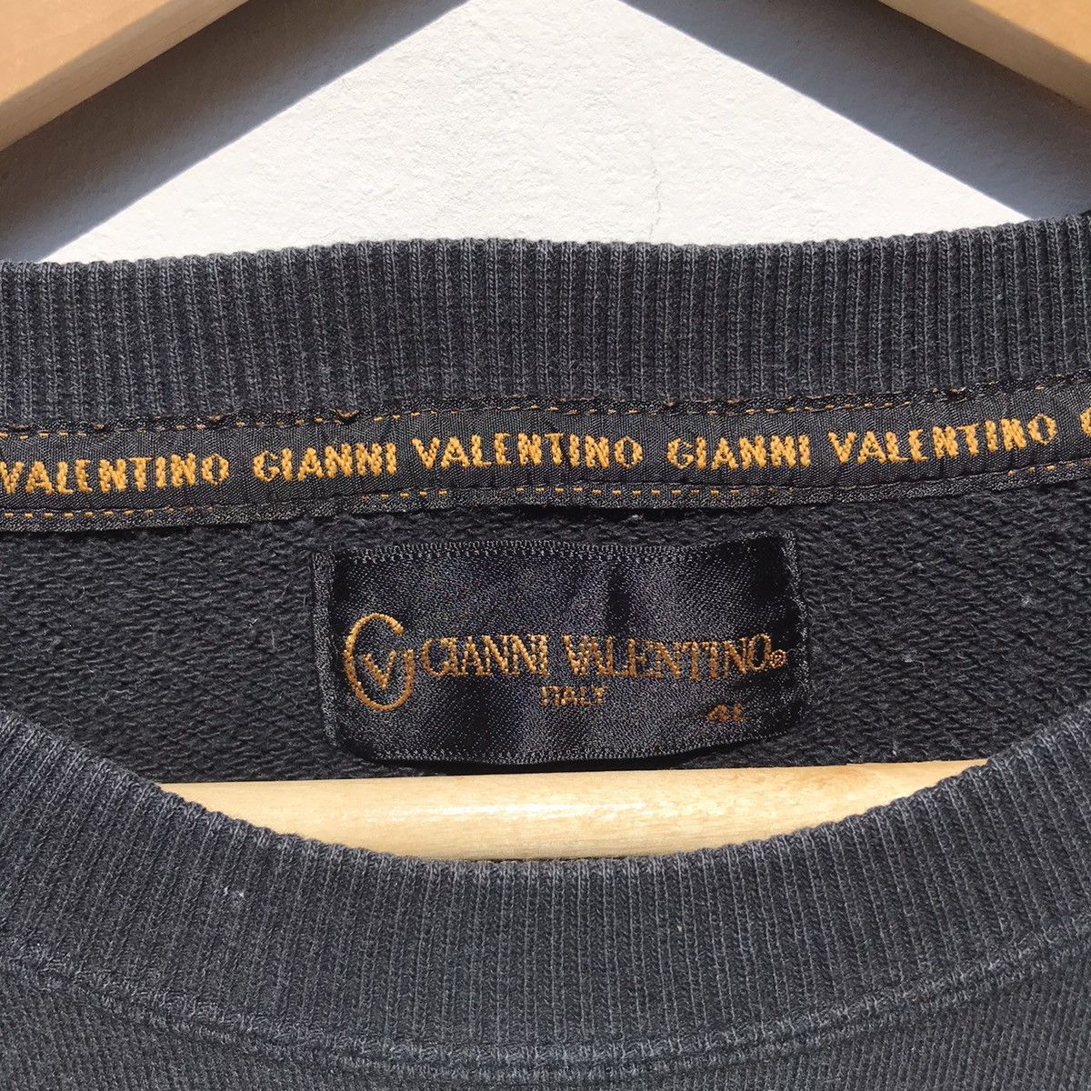 Gianni Valentino Vintage Gianni Valentino Italy Sweatshirt Gianni Valentino Size US XL / EU 56 / 4 - 14 Thumbnail