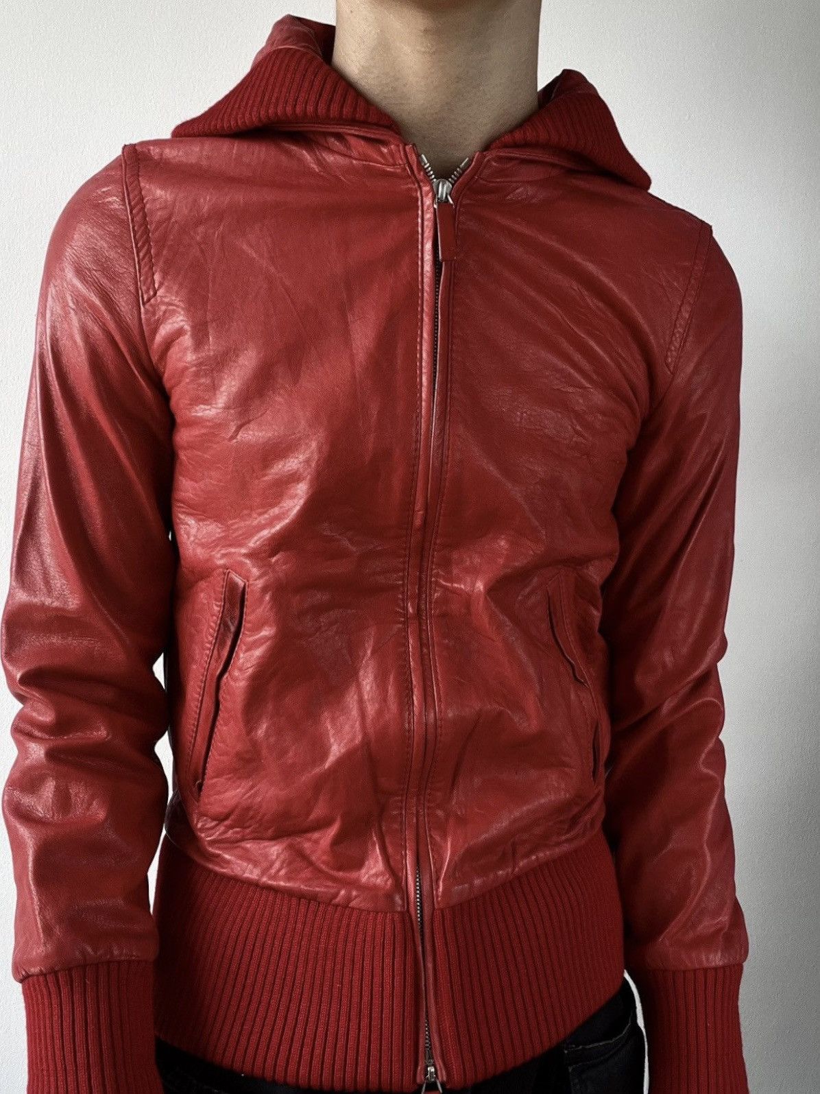 Y-3 Y-3 Yohji Yamamoto Leather Jacket Size US S / EU 44-46 / 1 - 2 Thumbnail