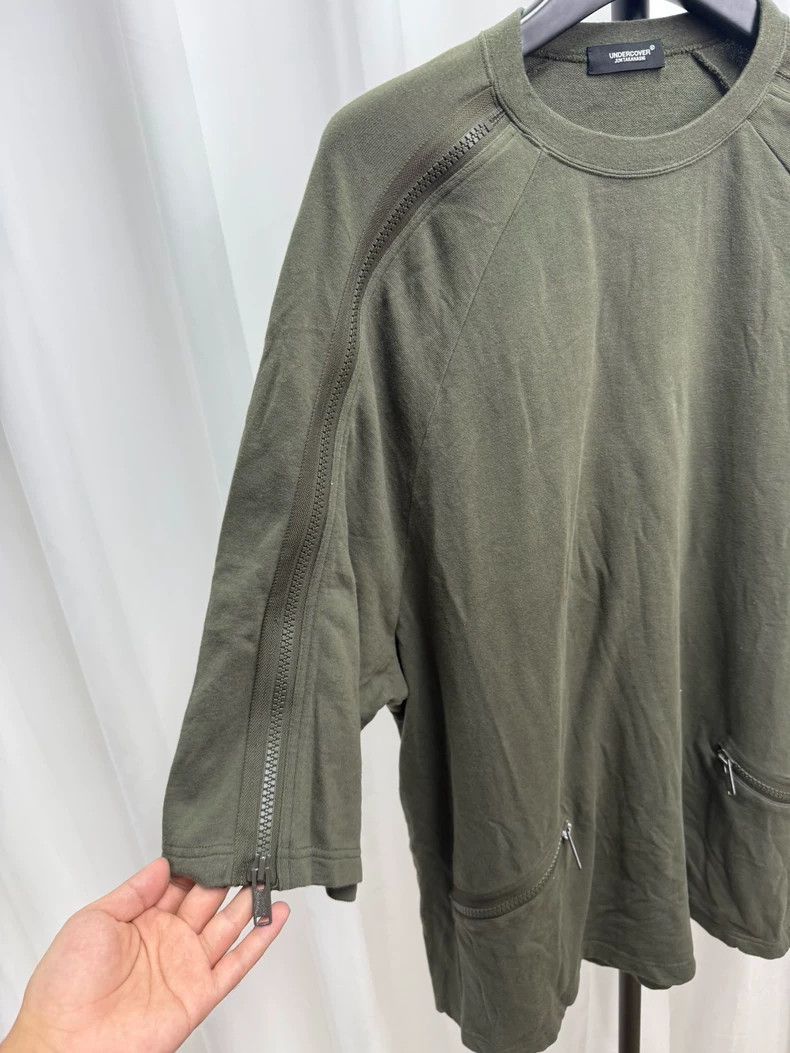 Undercover UNDERCOVER Zipper Deconstruction Seven-point Sleeve Sweater Size US XL / EU 56 / 4 - 2 Thumbnail