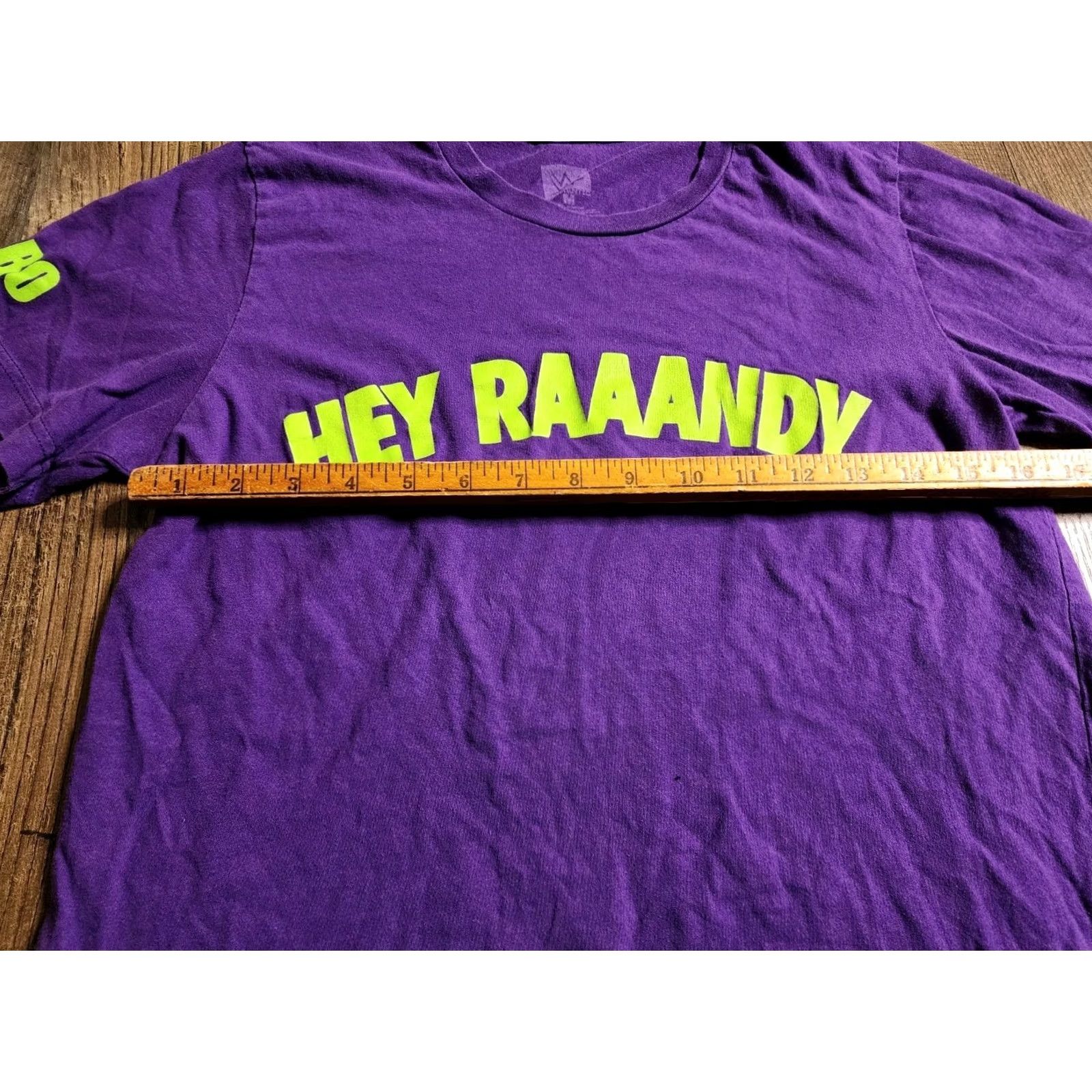 Vintage WWE Mens M Randy Orton Matt Riddle T-Shirt Purple Short Sleeve Crew Neck Boy? Size US M / EU 48-50 / 2 - 3 Thumbnail