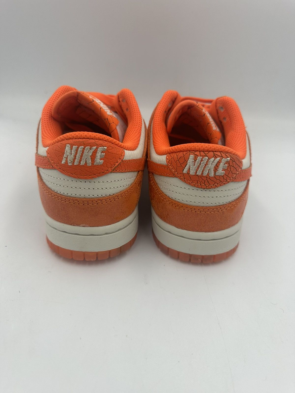 Nike Nike Dunk Low Cracked Orange Size US 7 / IT 37 - 6 Thumbnail