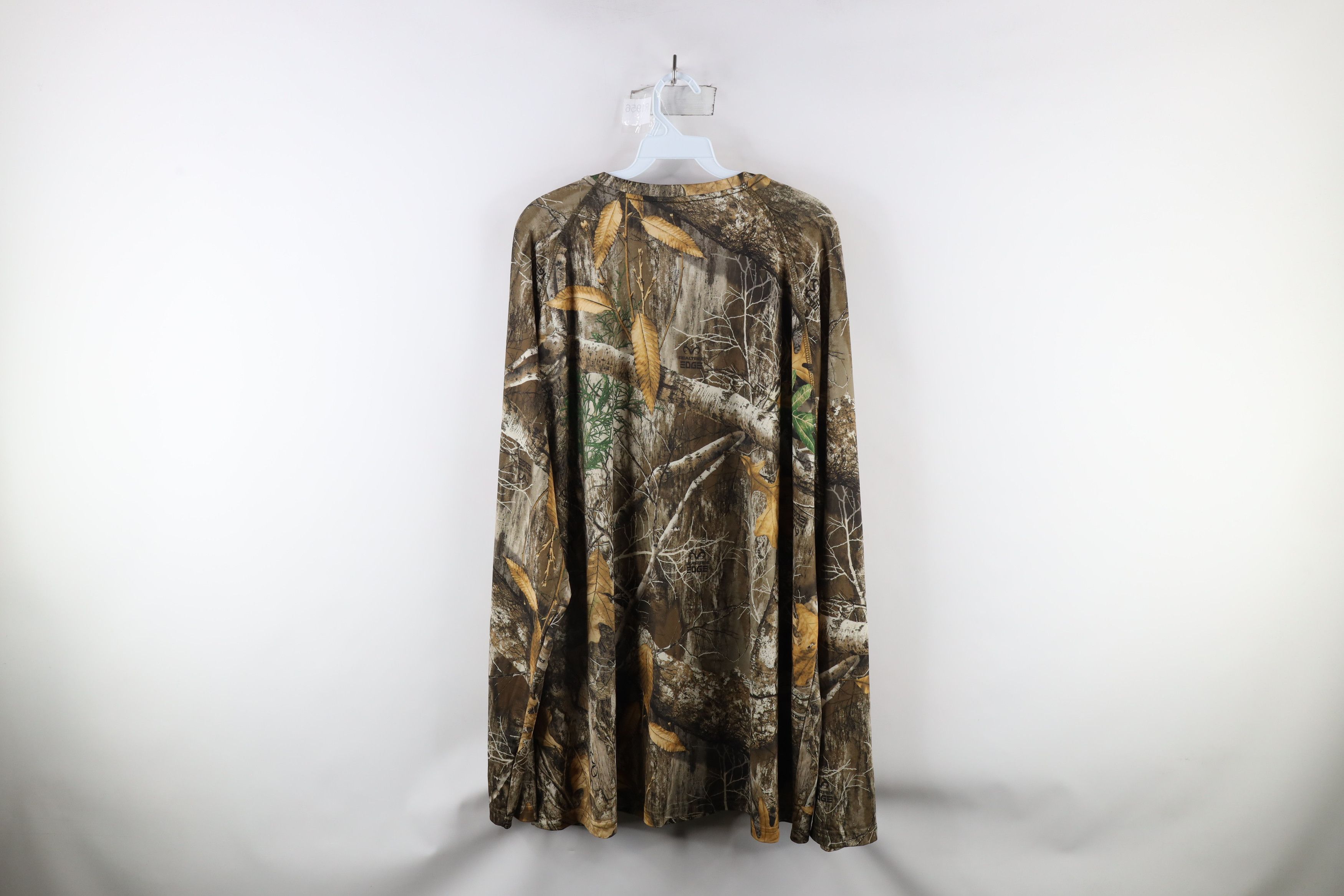 Vintage Realtree Camouflage Out Tech Long Sleeve T-Shirt Polyester Size US XXL / EU 58 / 5 - 7 Thumbnail