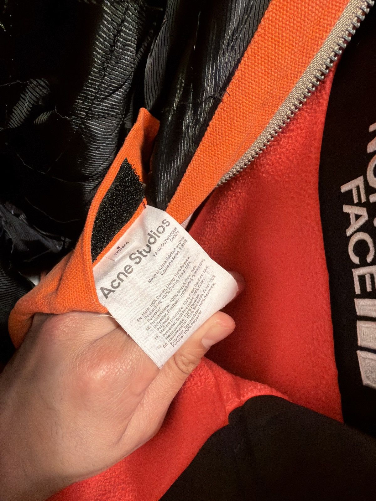 Acne Studios Acne Studios Padded Face Orange stonewashed canvas Jacket Size US M / EU 48-50 / 2 - 20 Thumbnail