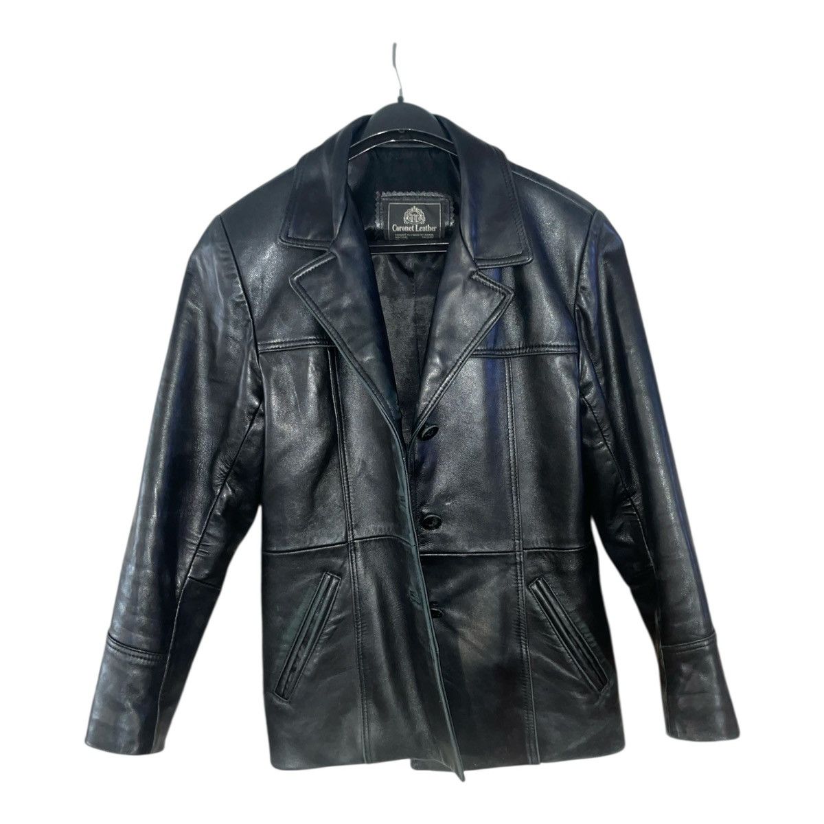 Other Women's Leather Black Jacket By Coronet Leather Size Medium Size M / US 6-8 / IT 42-44 - 1 Thumbnail