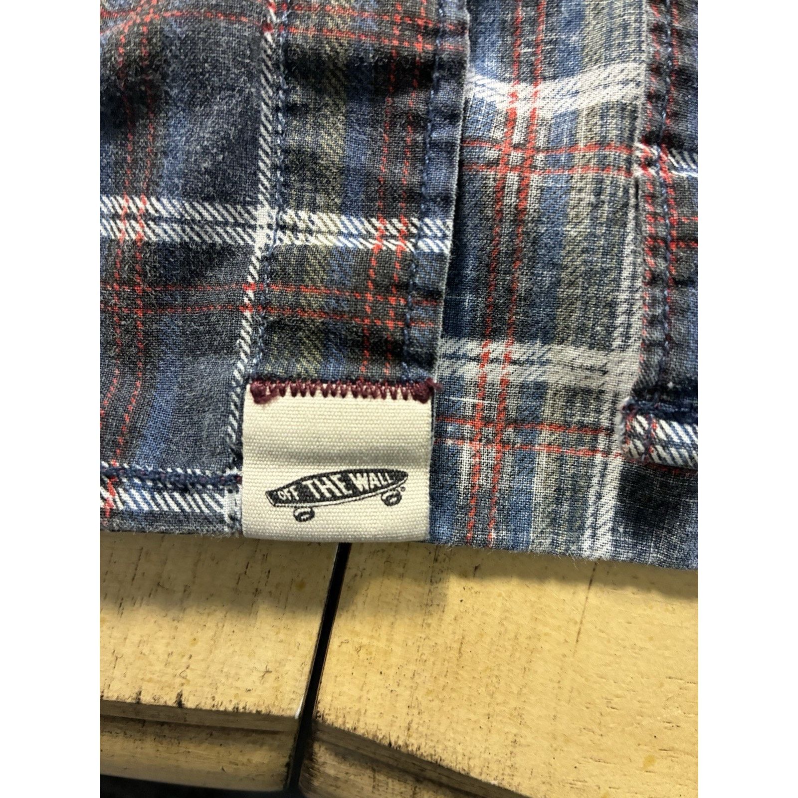 Vans Vans Men Plaid Shirt L Grunge Skater Y2K Anthony Van Engelen Size US L / EU 52-54 / 3 - 10 Thumbnail