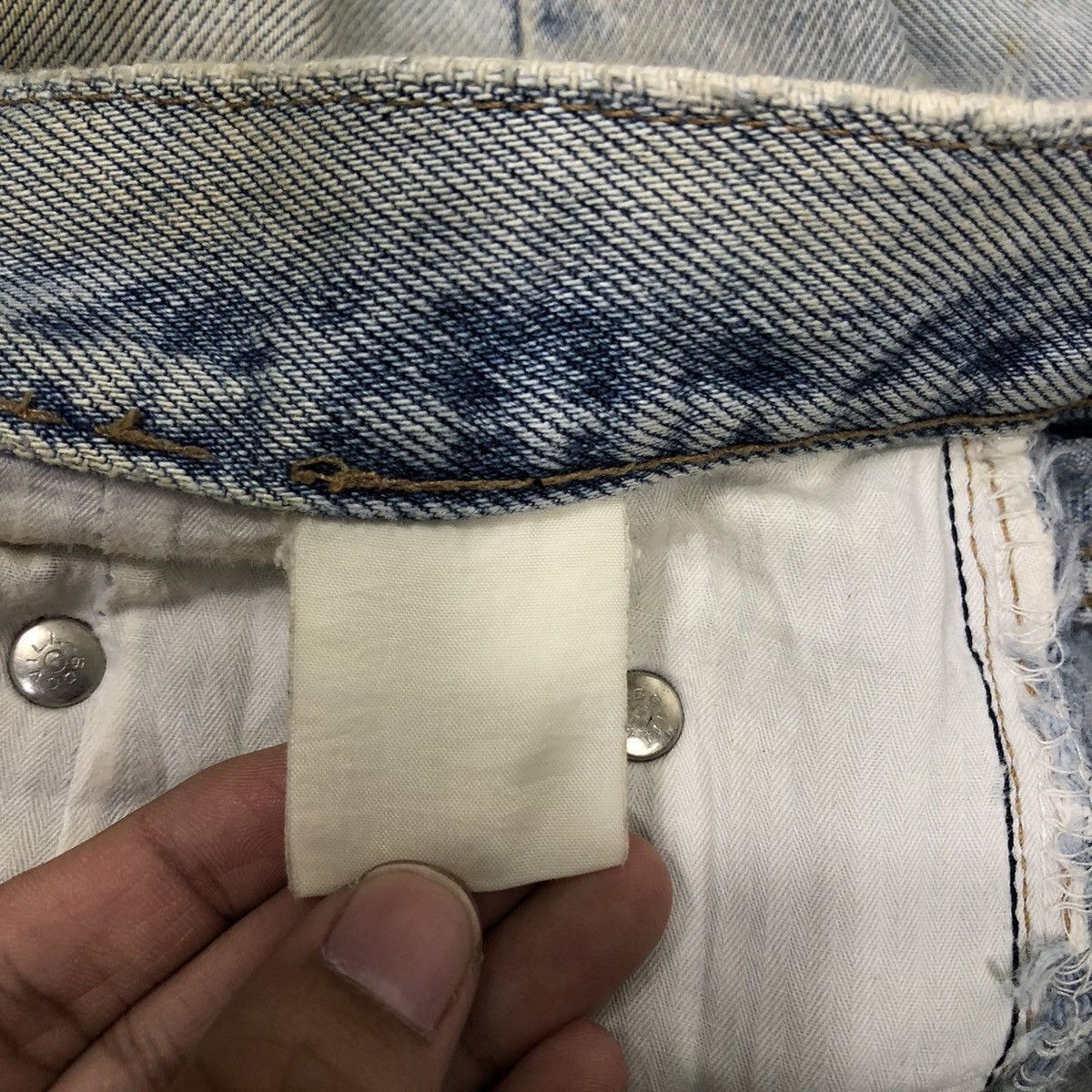 Hysteric Glamour 🔥90’s Distressed Denim Jeans The New Classic Hysteric Japan Size US 30 / EU 46 - 15 Thumbnail