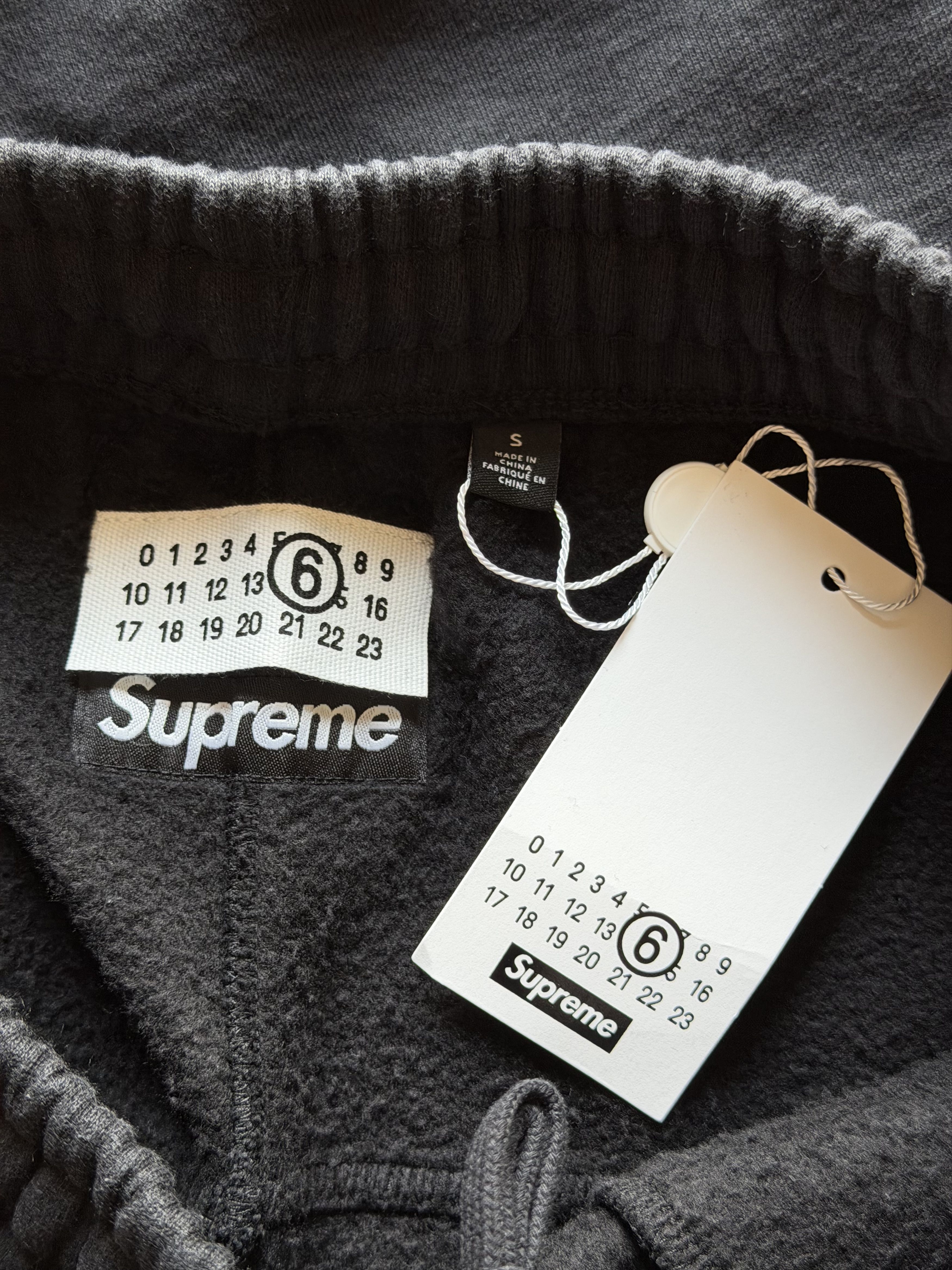 Maison Margiela × Supreme Supreme MM6 Maison Margiela Eagle Sweatpants in Black Size US 30 / EU 46 - 8 Thumbnail