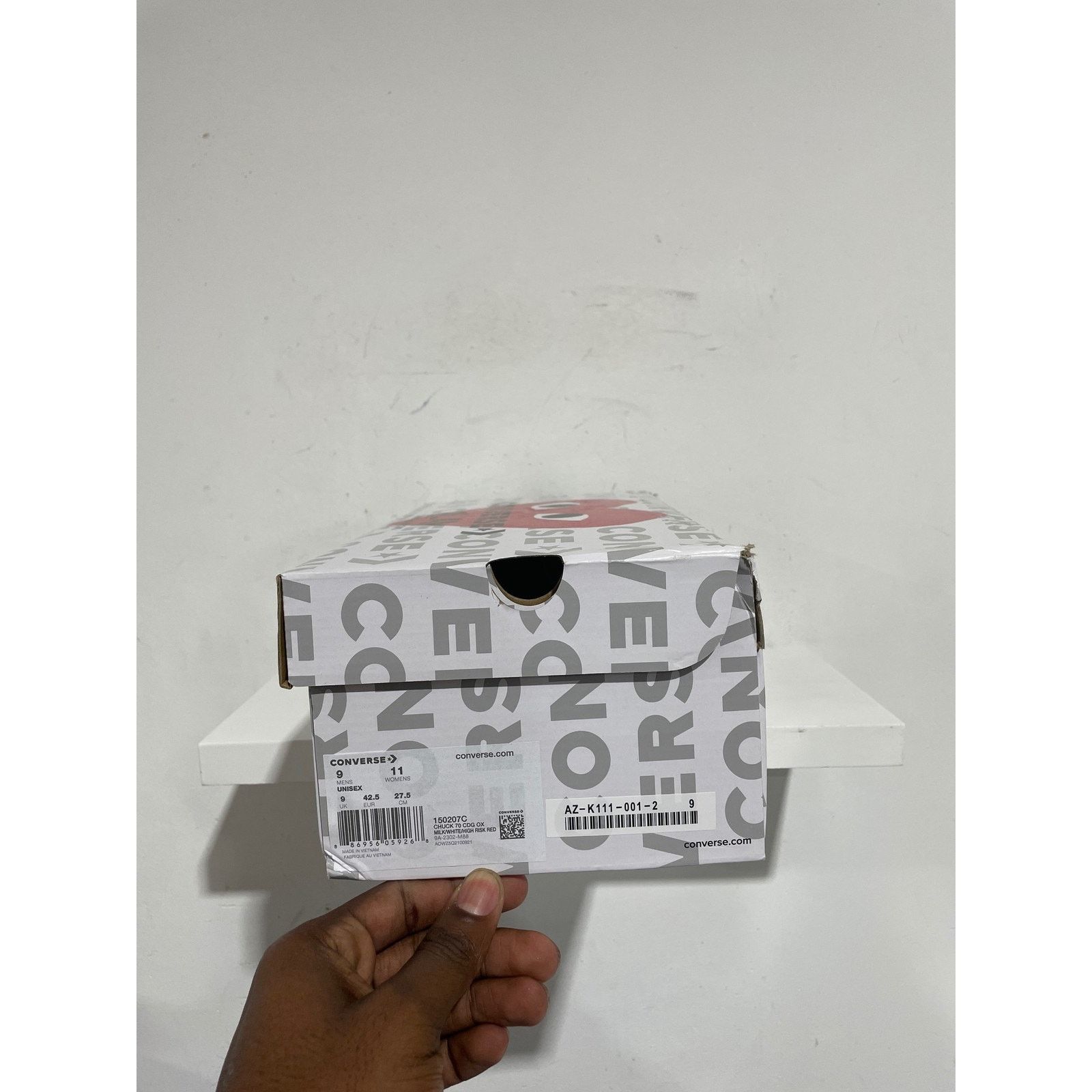 Converse CONVERSE 70 OX 'CDG PLAY WHITE' SIZE 9 NEW Size US 9 / EU 42 - 8 Thumbnail