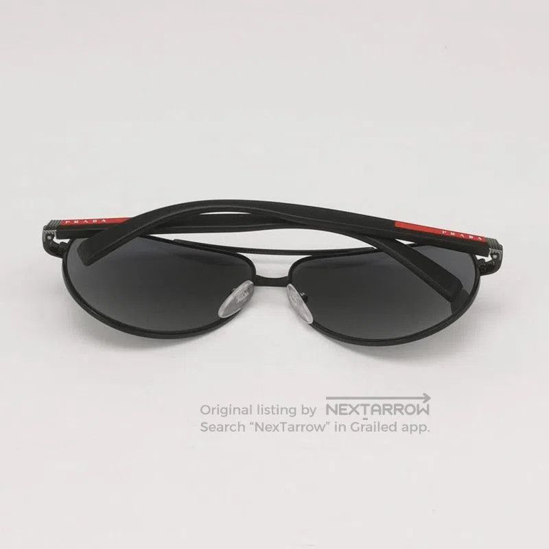 Prada Prada Logo-Embellished Full-Rim Sunglasses. Size ONE SIZE - 4 Thumbnail