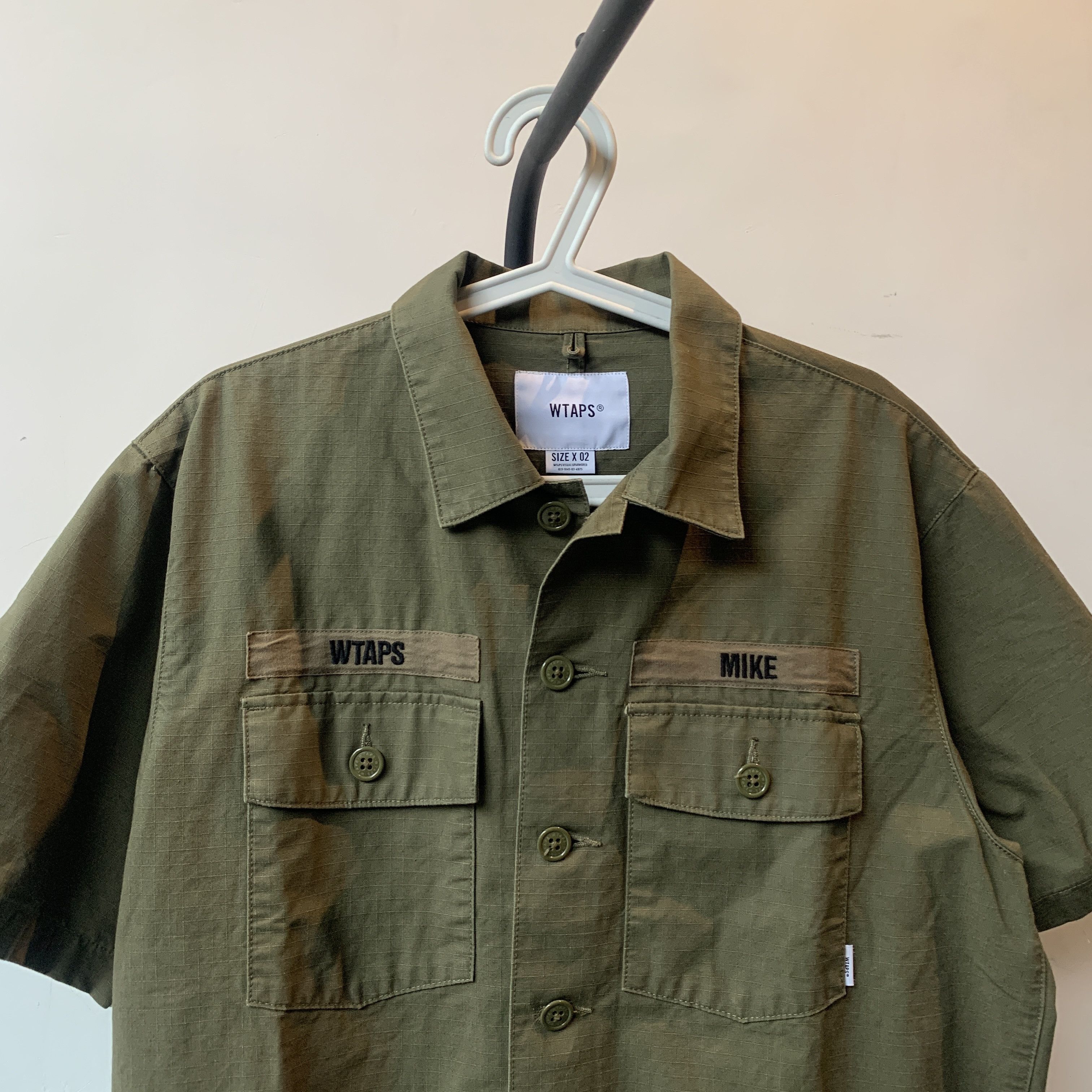 週末値下げ【wtaps】BUDS LS WTAPS BUDS LS / SHIRT. COTTON. RIPSTOP