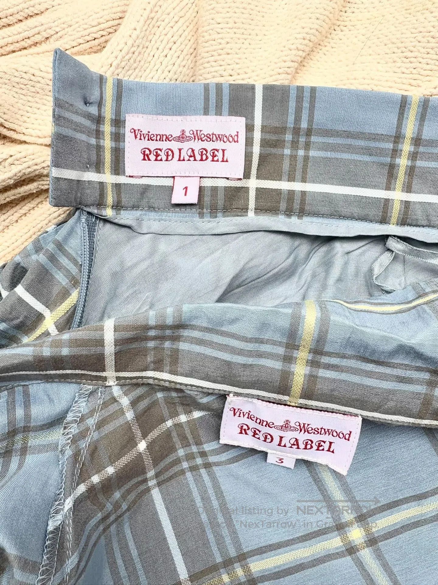 Vivienne Westwood Vivienne Westwood Vintage Blue Plaid Set. Size L / US 10 / IT 46 - 6 Thumbnail