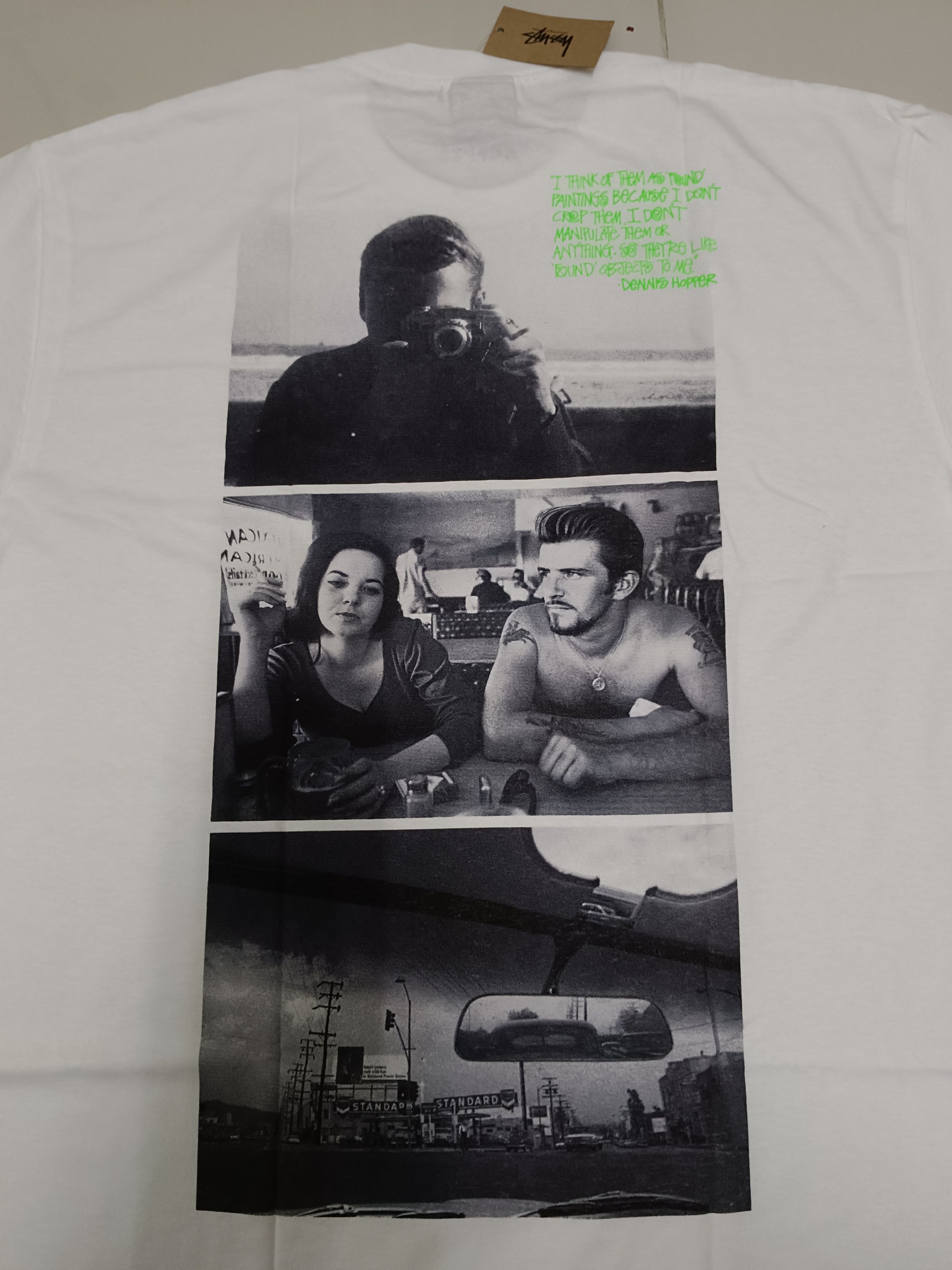 Stussy Rare Stussy X Dennis Hooper T-shirt Size US XL / EU 56 / 4 - 2 Thumbnail