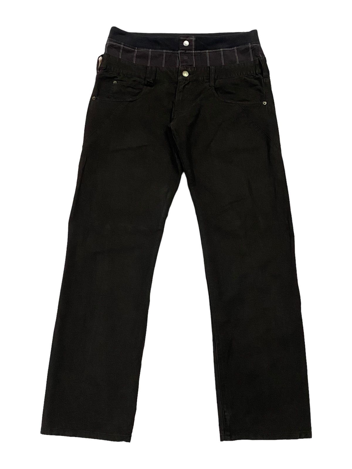 Japanese Brand × PPFM PPFM Double Waist Pants Size US 32 / EU 48 - 2 Thumbnail