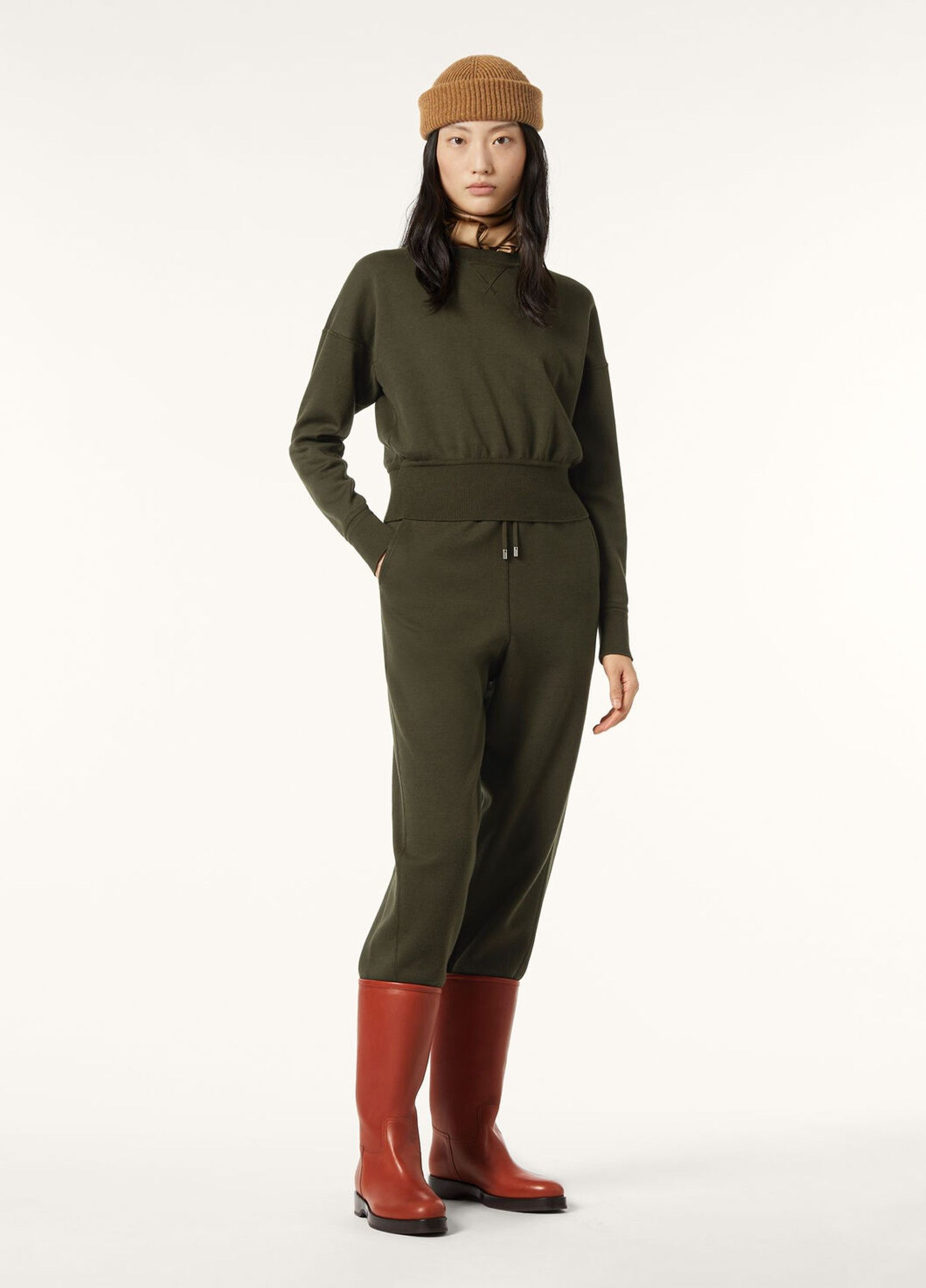 Loro Piana o1srvl11e0526 FAO8974 Viera Pant in Green Size 25" / US 0 / IT 36 - 2 Thumbnail