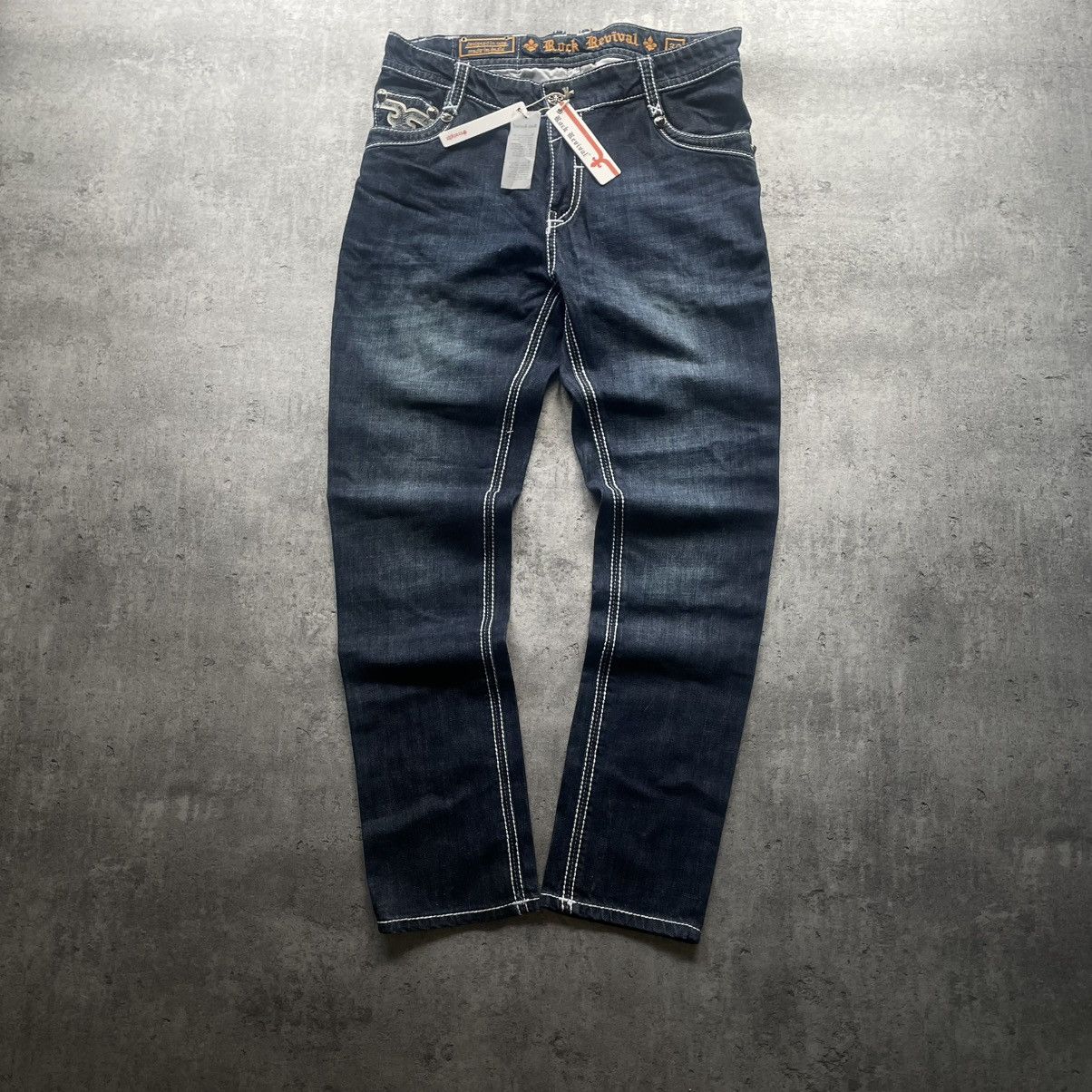 Rock Revival × Vintage NWT Rock Revival Dano Chrome Hearts Style Pants Size US 36 / EU 52 - 5 Thumbnail