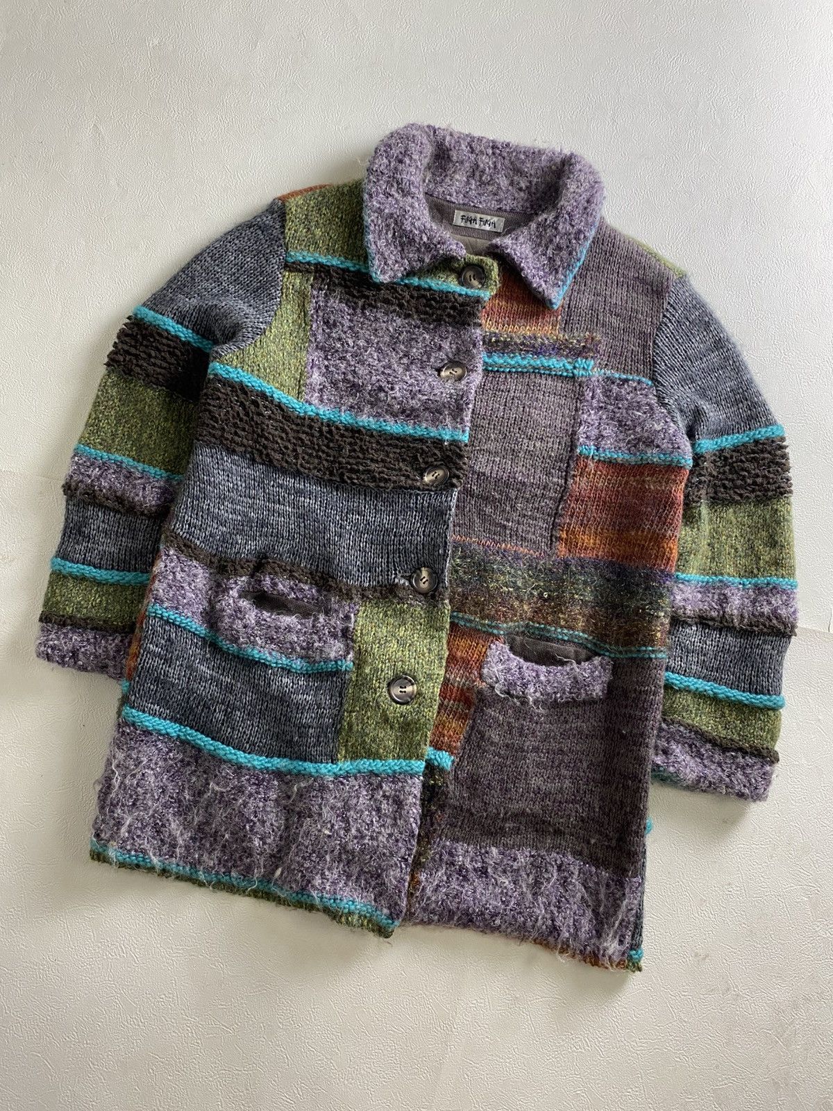 Japanese Brand fuga fuga cardigan Size M / US 6-8 / IT 42-44 - 2 Thumbnail