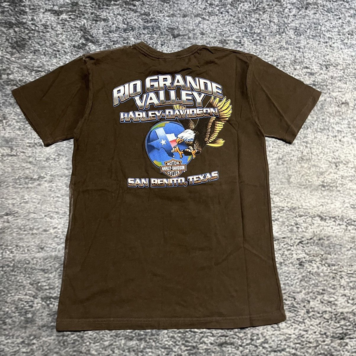 Harley Davidson Vintage Y2K Harley Davidson Grunge Skater Wings T Shirt Size US S / EU 44-46 / 1 - 6 Thumbnail