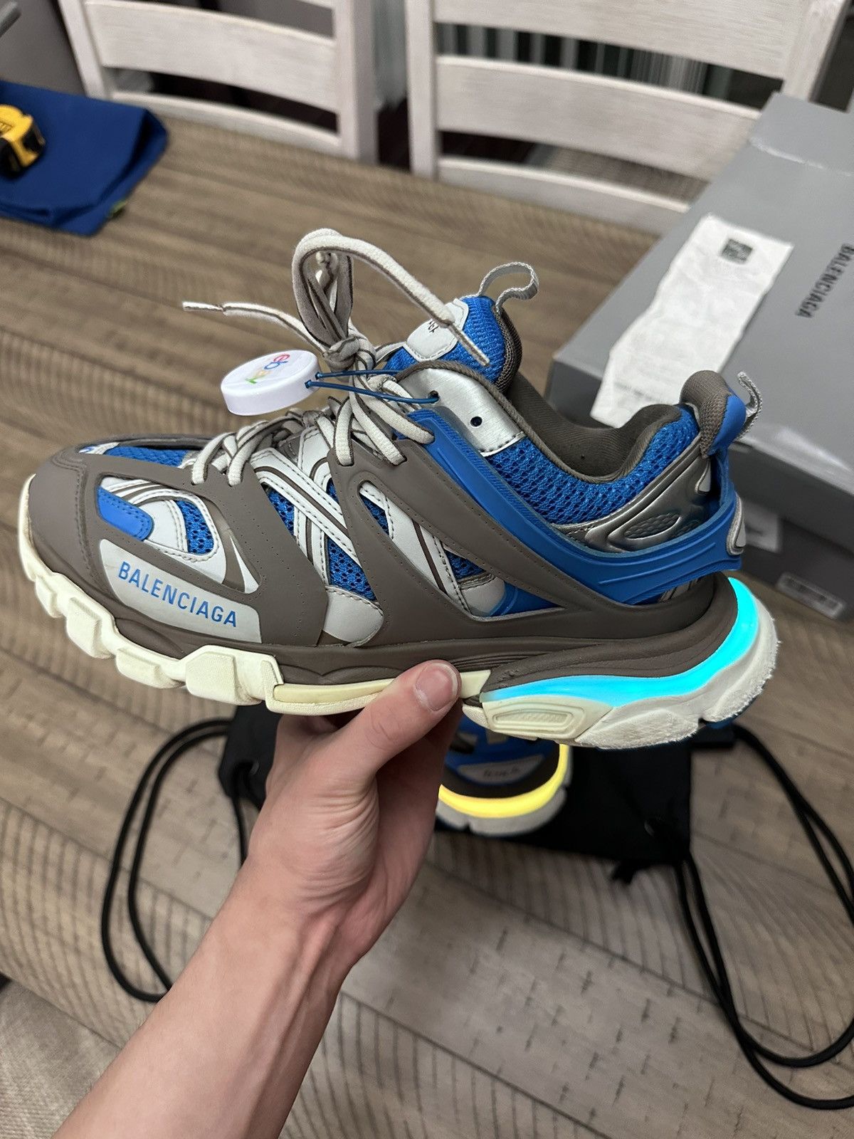 Balenciaga Balenciaga led track Size US 7 / EU 40 - 14 Thumbnail