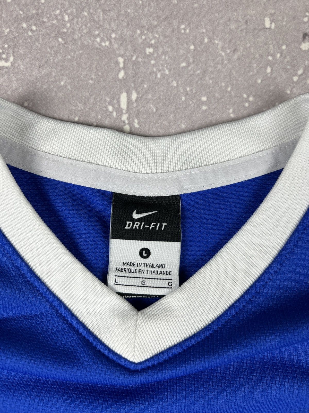 Nike 2012-2013 FC Everton Nike Home Soccer Jersey Kit Mens L Size US L / EU 52-54 / 3 - 6 Thumbnail
