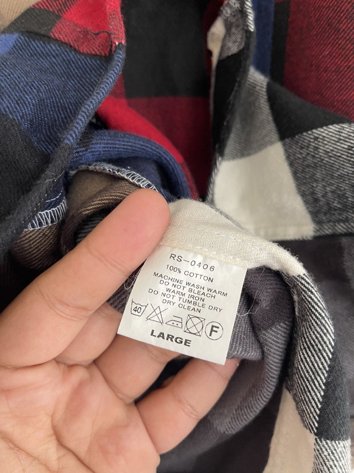 GOODENOUGH Resonate Goodenough Cut n Sew Flannel Multi Color Needles Size US L / EU 52-54 / 3 - 6 Thumbnail