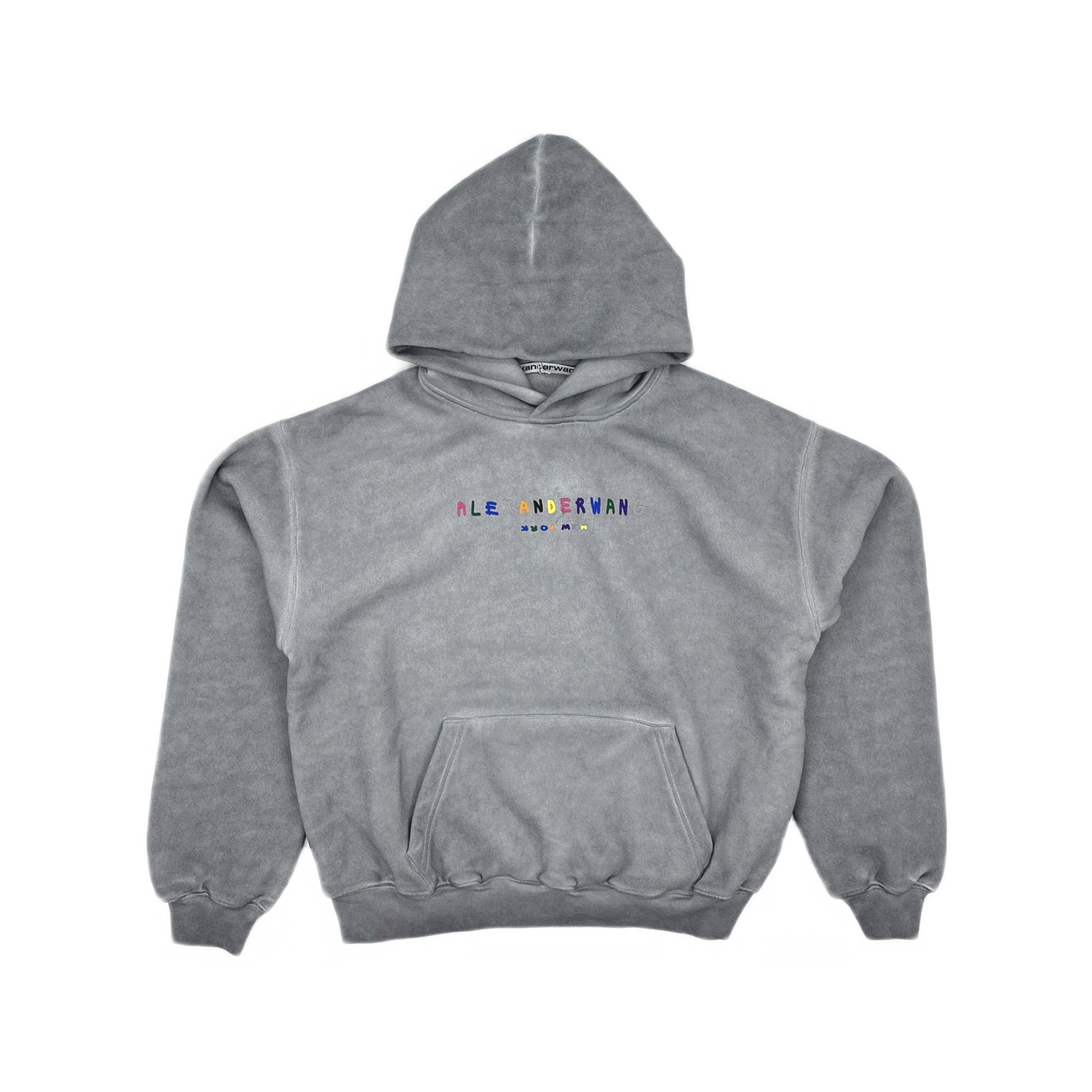 Alexander Wang Alexander Wang Multicolored Logo Hoodie Size XS Size US XS / EU 42 / 0 - 1 Thumbnail