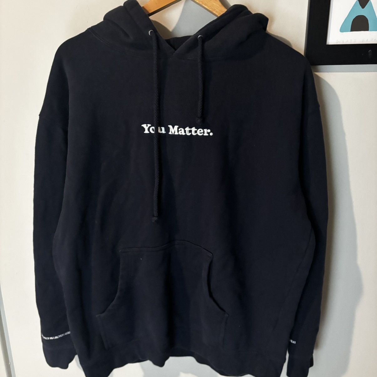You Matter by Demetrius Harmon You Matter by Demetrius Harmon Thick Embroidered Cozy Hoodie Size US L / EU 52-54 / 3 - 1 Thumbnail
