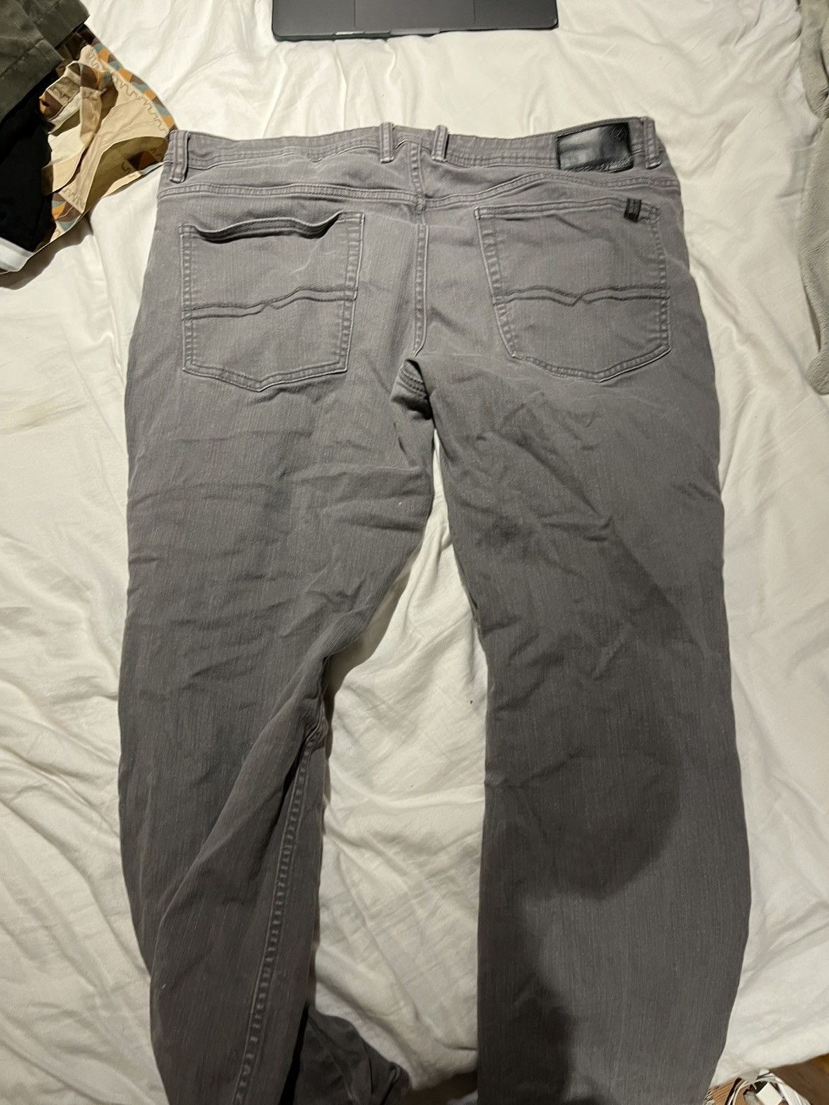 Buffalo David Bitton Grey Buffalo Jeans 40x32 Size US 40 / EU 56 - 2 Thumbnail