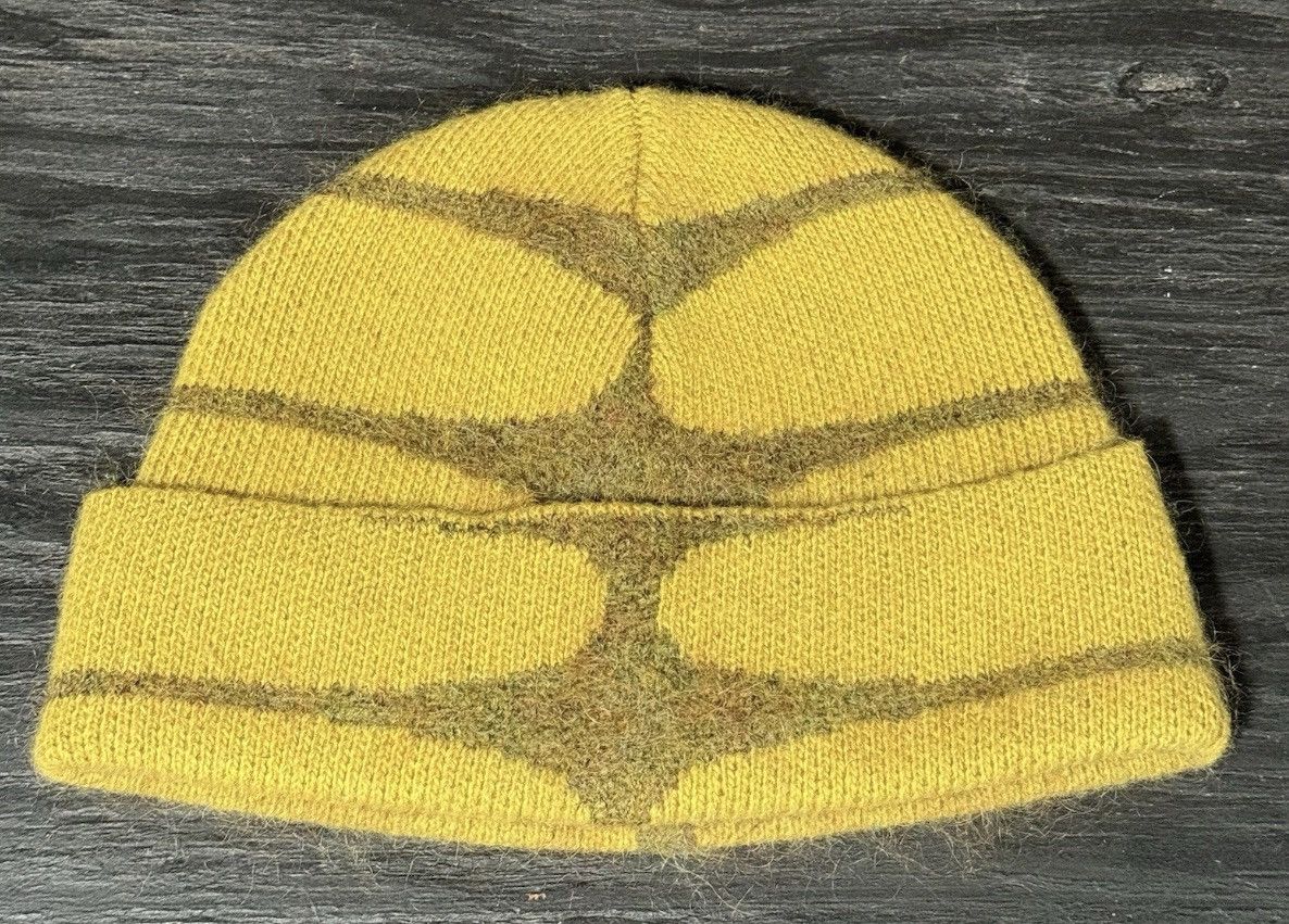 Aime Leon Dore Aime Leon Dore Beanie Hat MERINO WOOL Yellow Unisex One Size Size ONE SIZE - 1 Thumbnail
