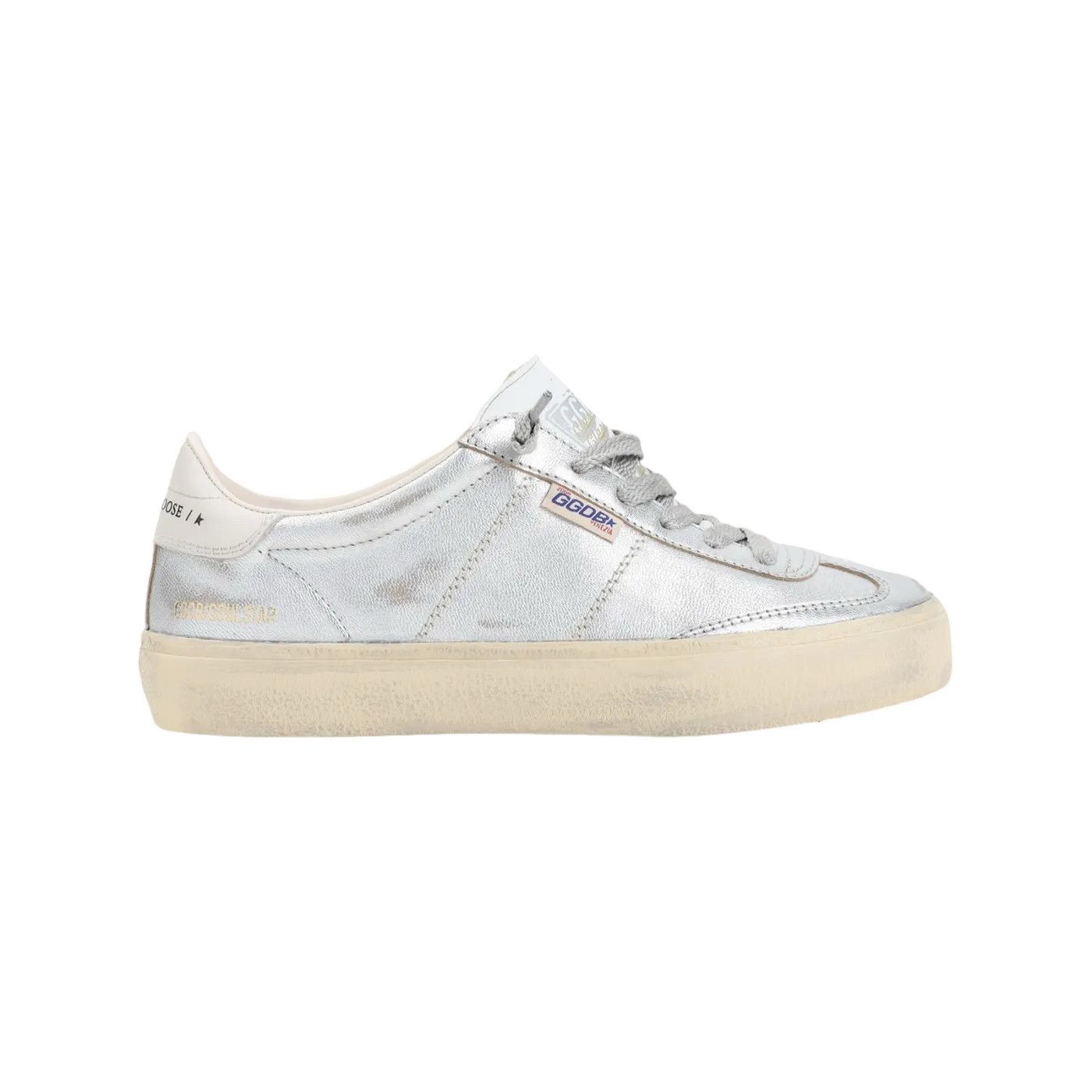 GOLDEN GOOSE Soul Star Women's Silver Sneakers New (Women's