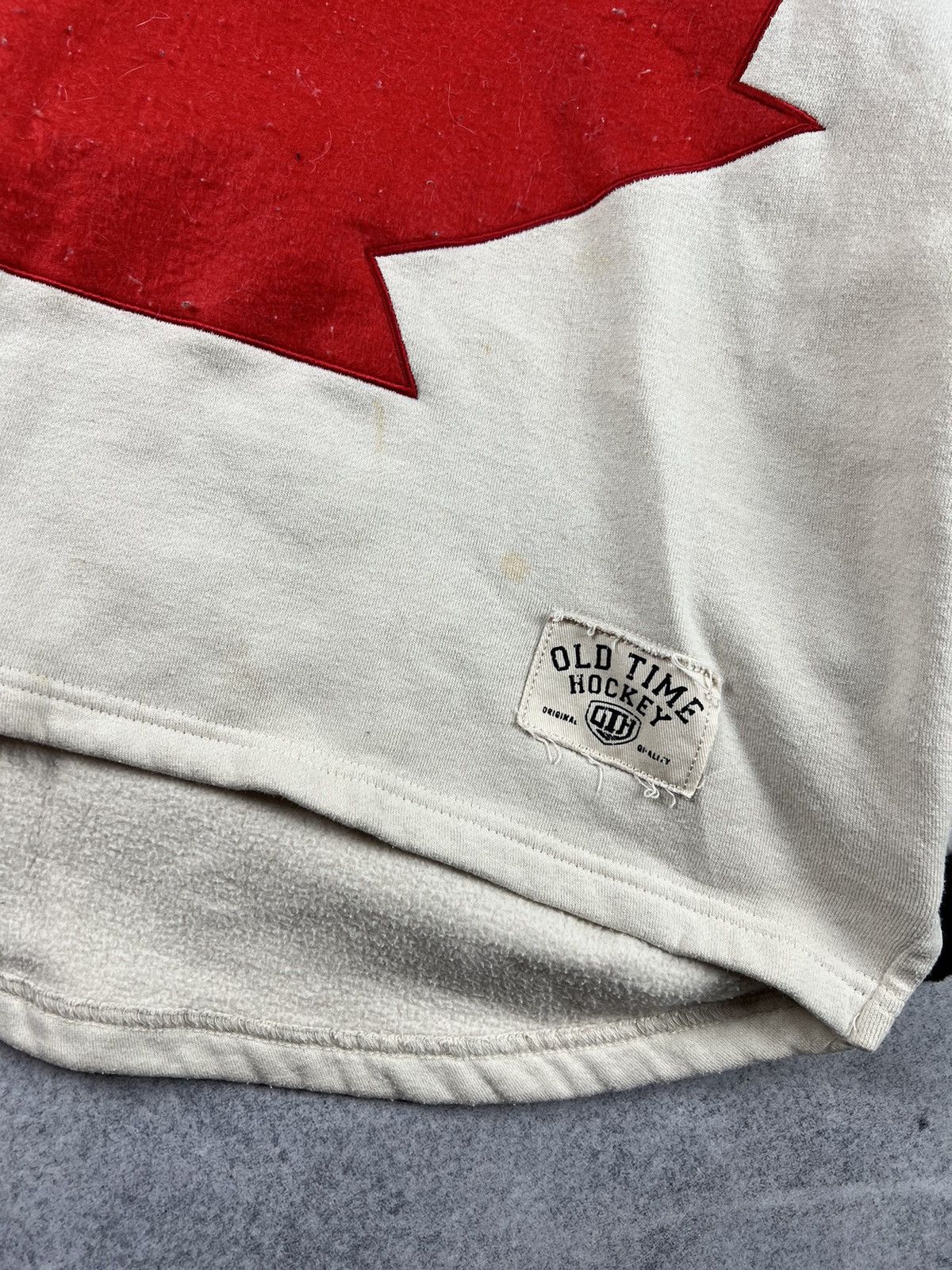 Vintage Old Time Hockey Canada NHL Fleece Hoodie Size US S / EU 44-46 / 1 - 6 Thumbnail
