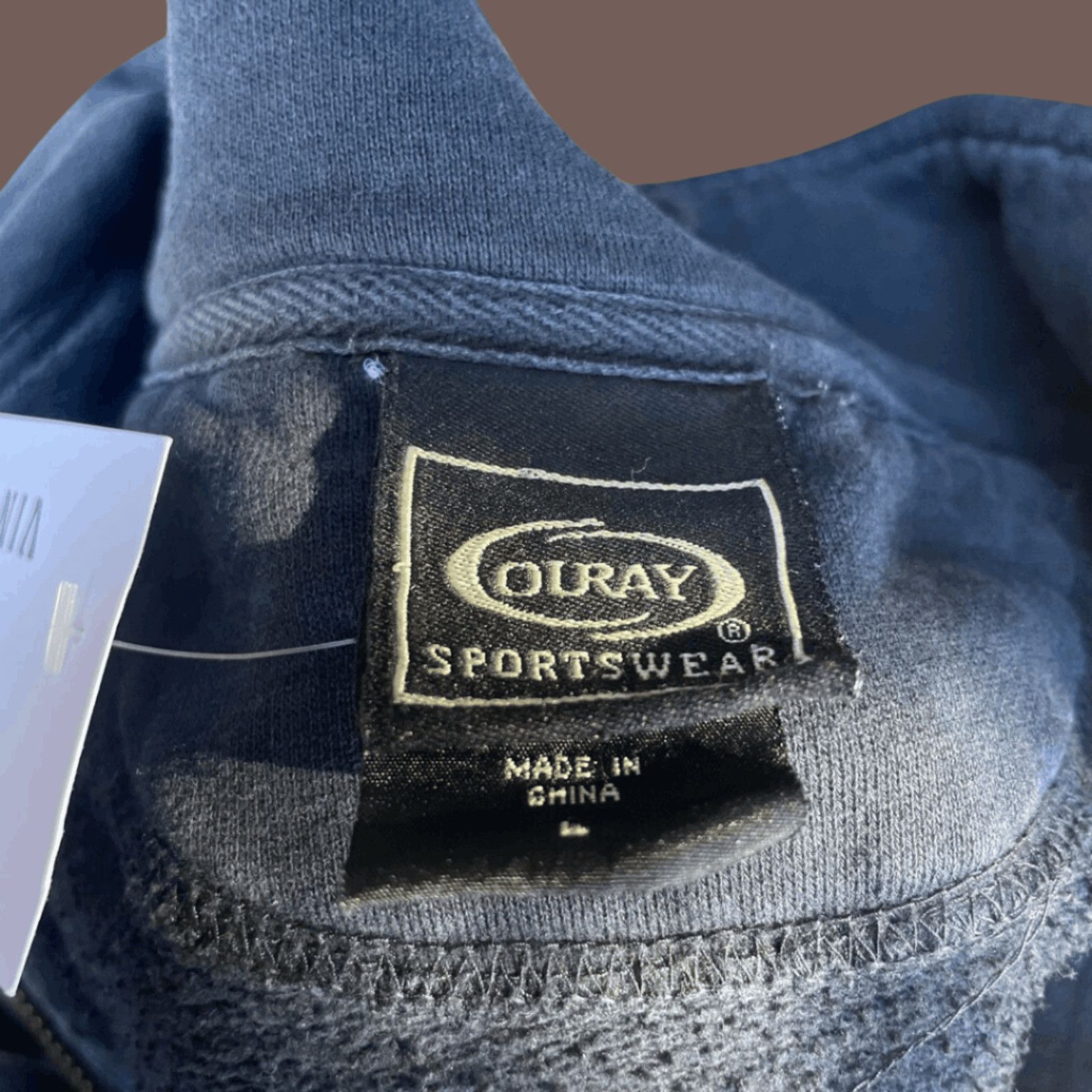 Vintage VTG Quarter-Zip | Ouray Eagle Lake Navy | 90s Gorpcore Layer Size US L / EU 52-54 / 3 - 4 Thumbnail