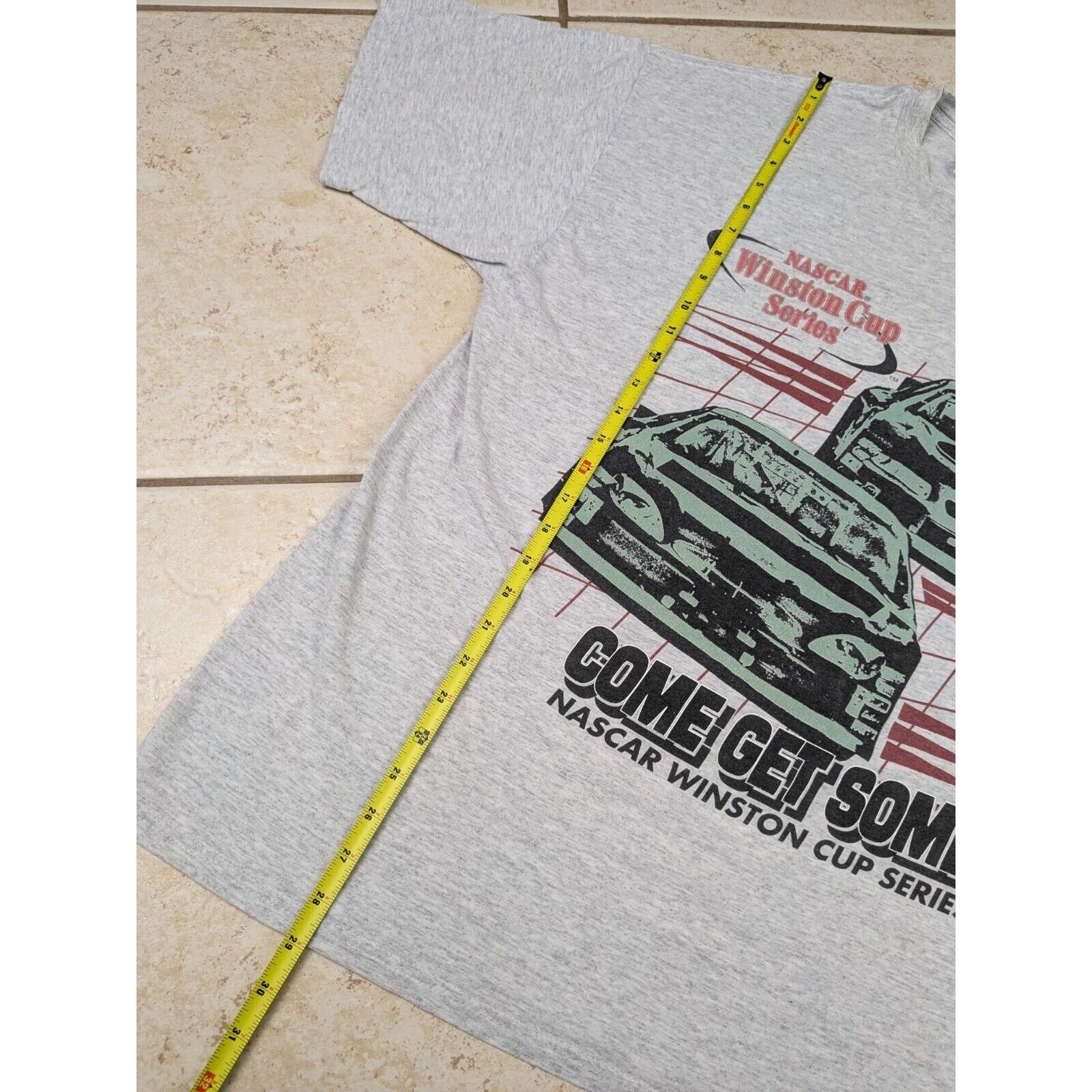 Other Vtg 2002 NASCAR T Shirt Winston Cup "COME GET SOME" Gray XL Size US XL / EU 56 / 4 - 6 Thumbnail