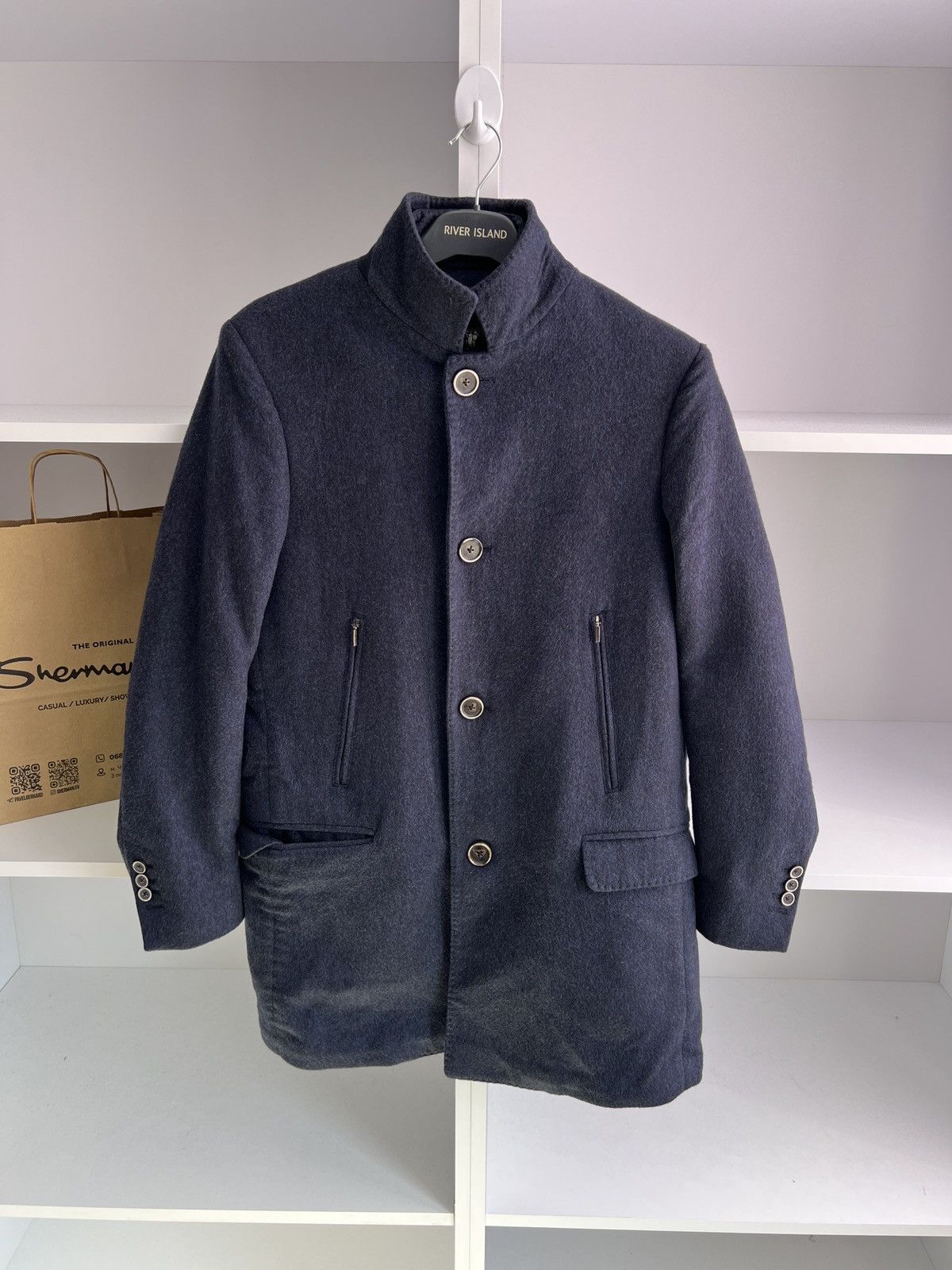 Cerruti 1881 × Vintage Vintage Cerruti old money style luxury coat Size US M / EU 48-50 / 2 - 4 Thumbnail