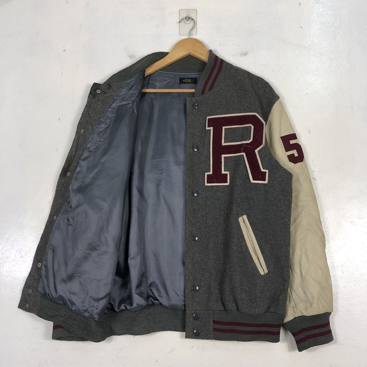 Japanese Brand × Other × Vintage Dovetail Bright Varsity Jacket Crazy Design Size US M / EU 48-50 / 2 - 9 Thumbnail