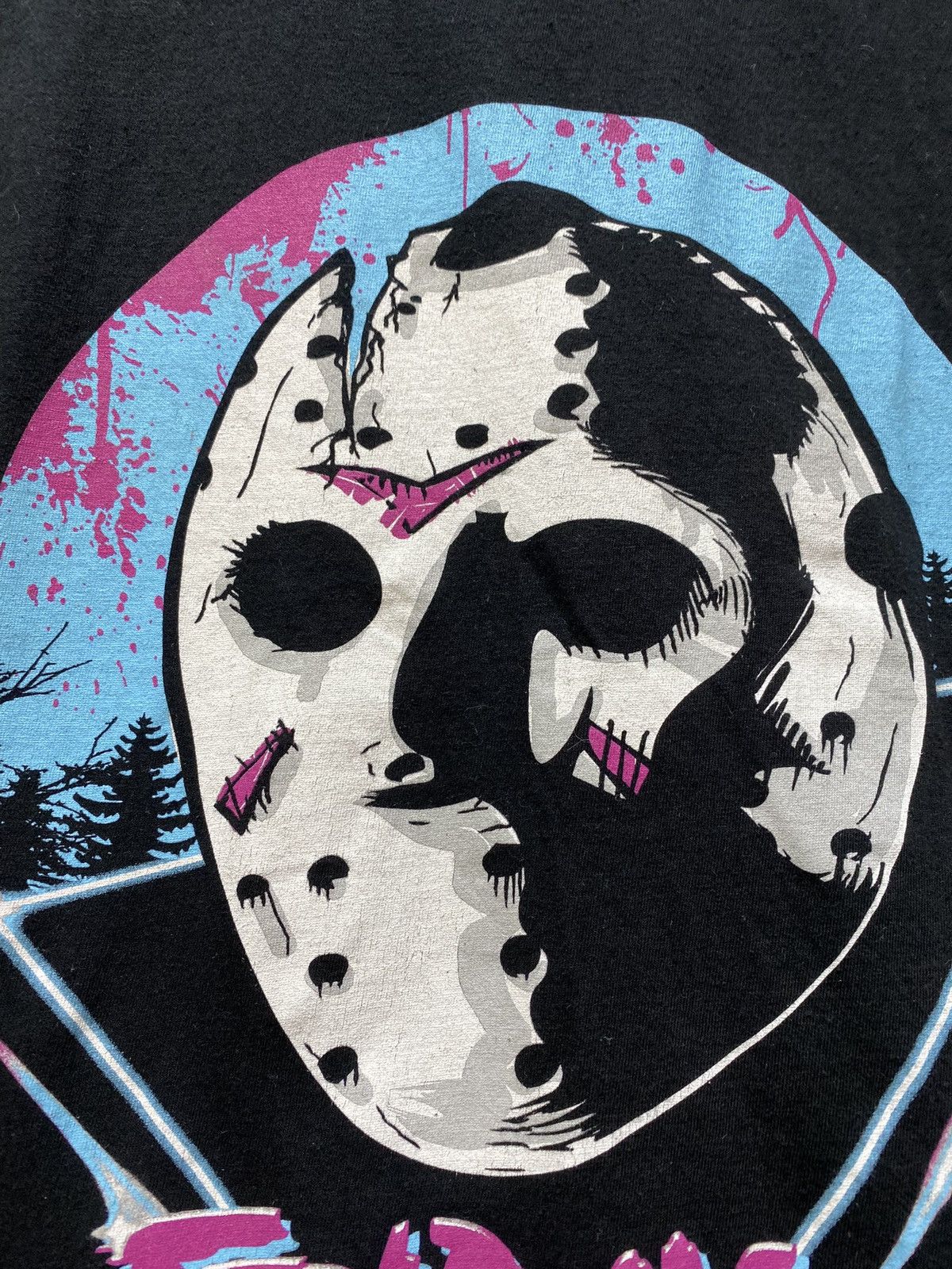 Vintage Friday The 13th T-Shirt Horror Movie Size L Size US L / EU 52-54 / 3 - 9 Thumbnail