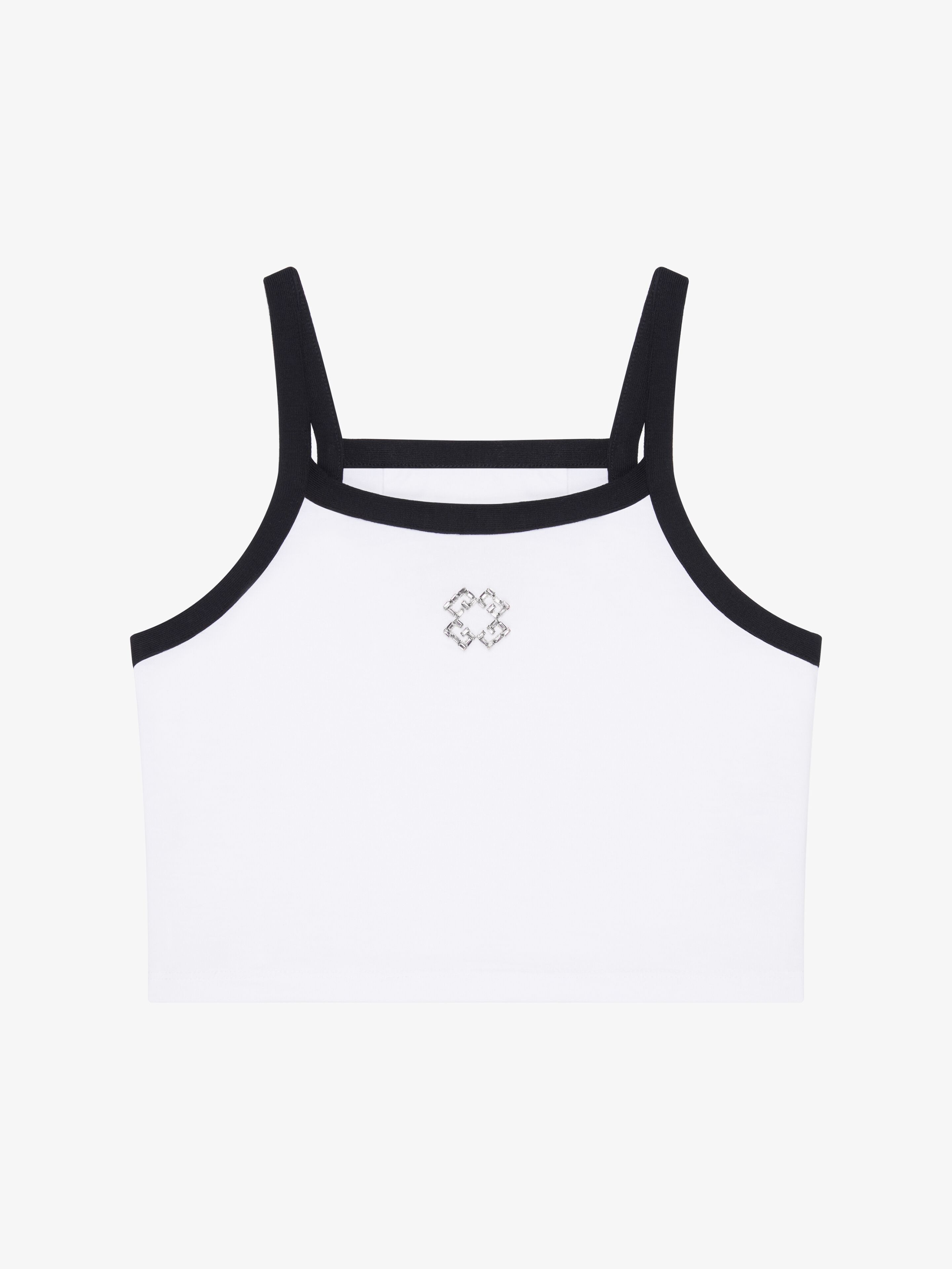 Givenchy oc11z0725 Crop Top in White Size XL / US 12-14 / IT 48-50 - 1 Thumbnail