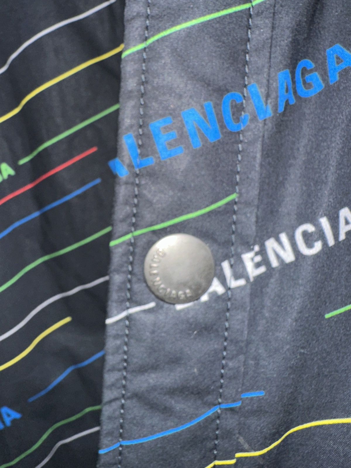 Balenciaga Balenciaga Padded Shirt Jacket Size US L / EU 52-54 / 3 - 6 Thumbnail
