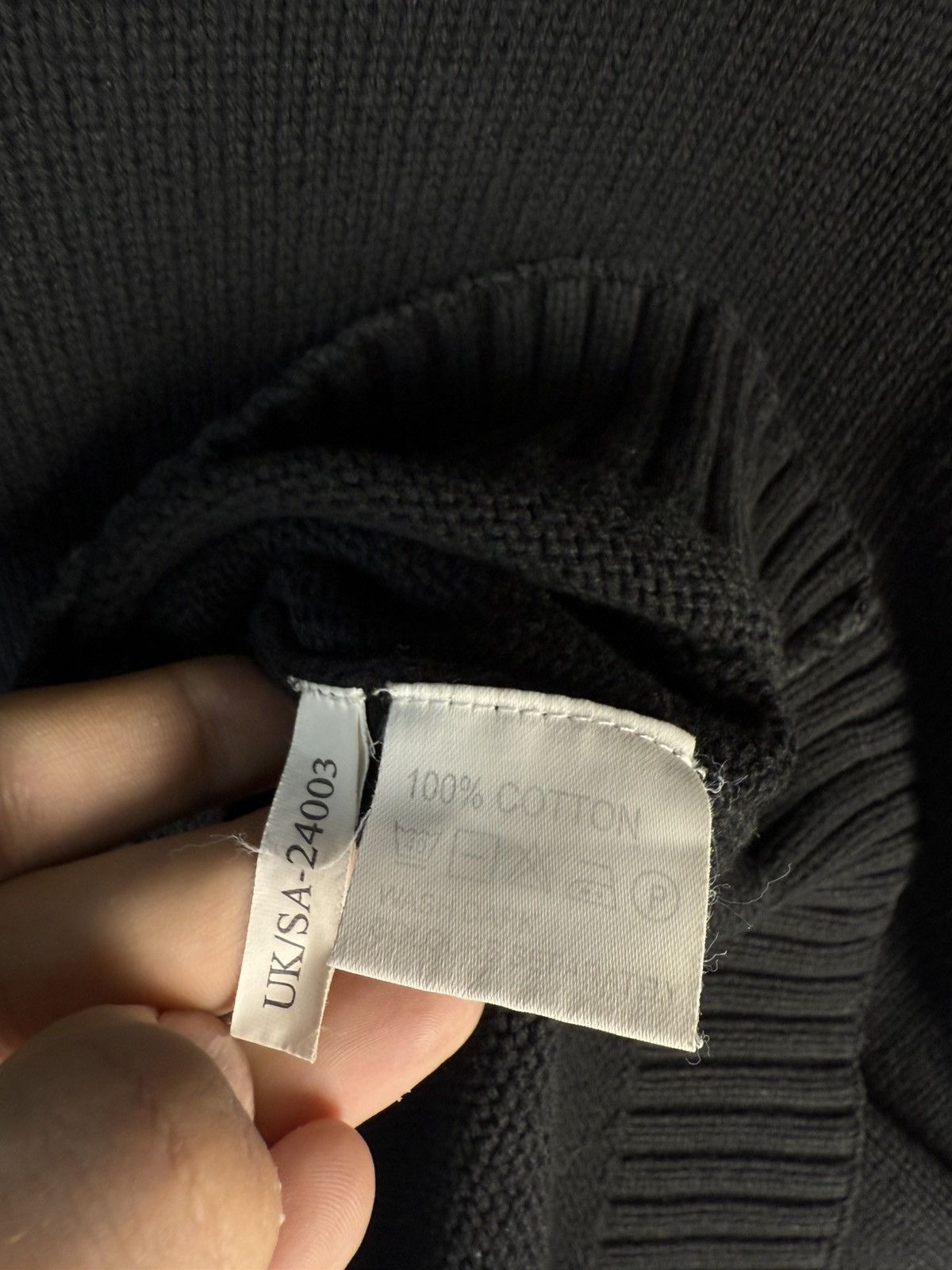 Yves Saint Laurent Black YSL Sweater Knit Yves Saint Laurent Sweater Size US XXL / EU 58 / 5 - 6 Thumbnail