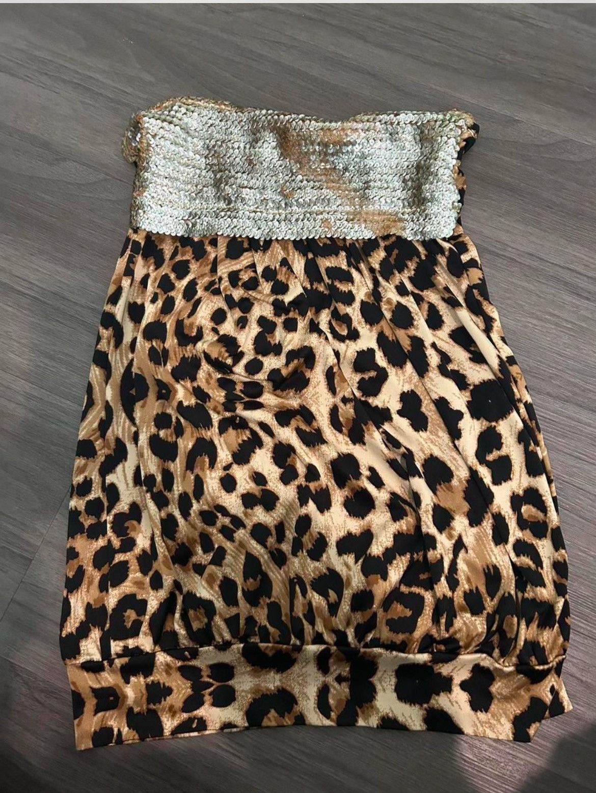 Other Cheetah print mini dress Size M / US 6-8 / IT 42-44 - 1 Thumbnail