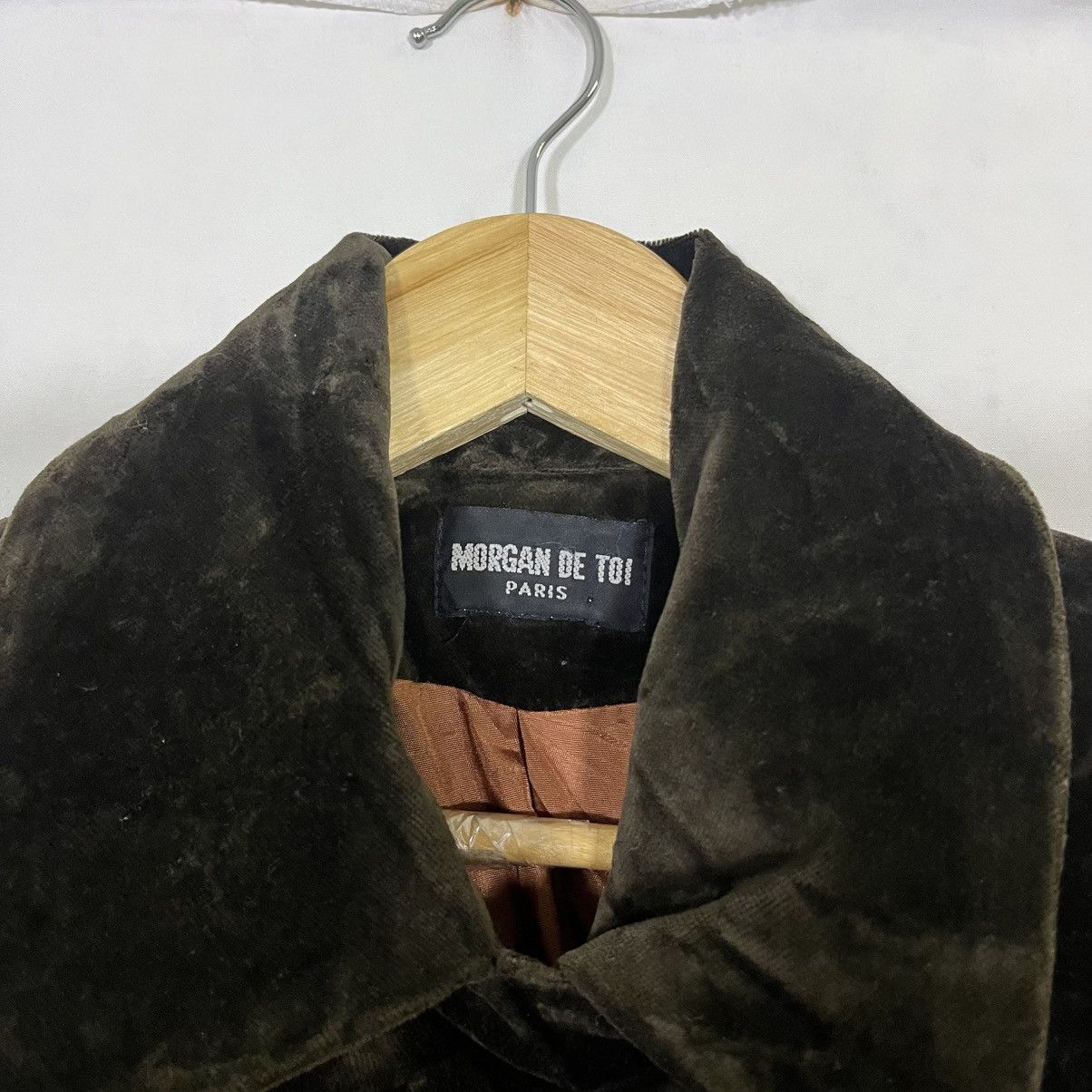 Morgan De Toi Vintage Morgan De Toi Paris Belted Trench Coat Luxury Rare Size S / US 4 / IT 40 - 5 Thumbnail