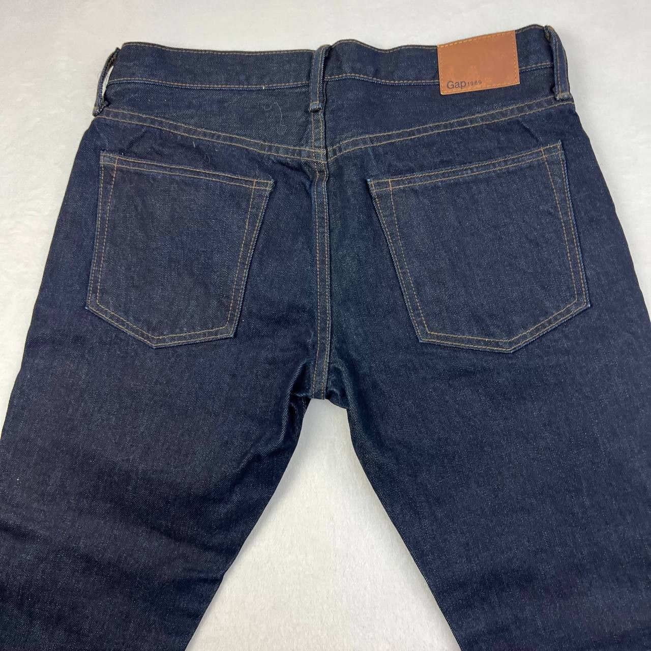 Gap Gap 1969 Jeans Men 28 x30 Black Denim Pants Slim Fit Size US 28 / EU 44 - 11 Thumbnail
