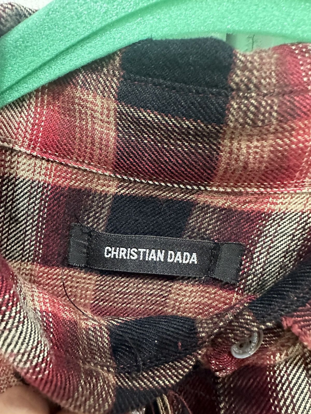 Christian Dada Christian dada distressed flannel Size US L / EU 52-54 / 3 - 7 Thumbnail